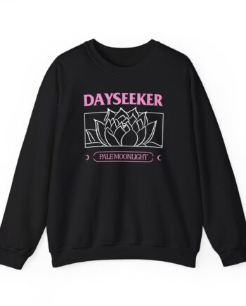Dayseeker Lotus Unisex Heavy Blend Crewneck Sweatshirt