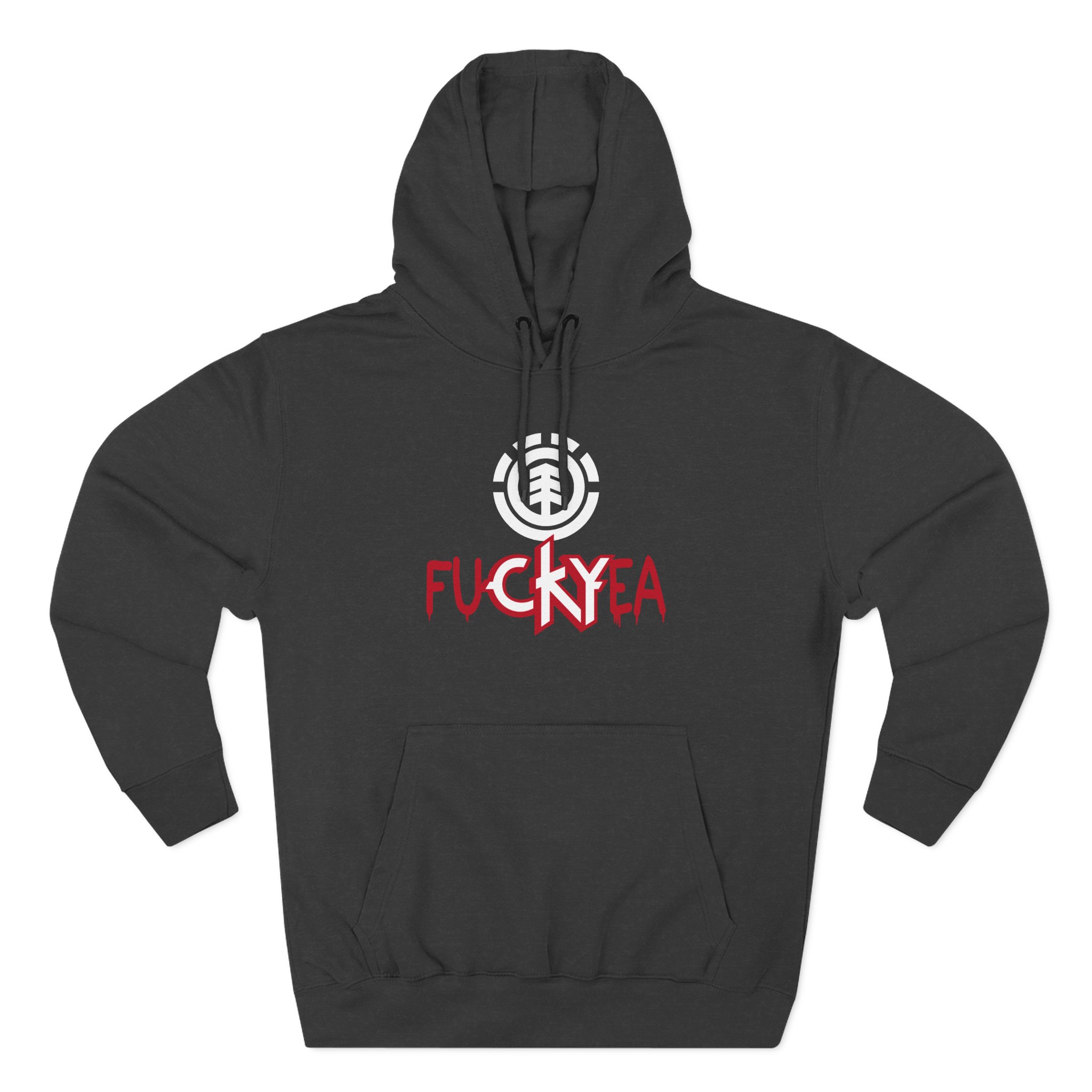 CKY fuckyea Three-Panel Fleece Hoodie