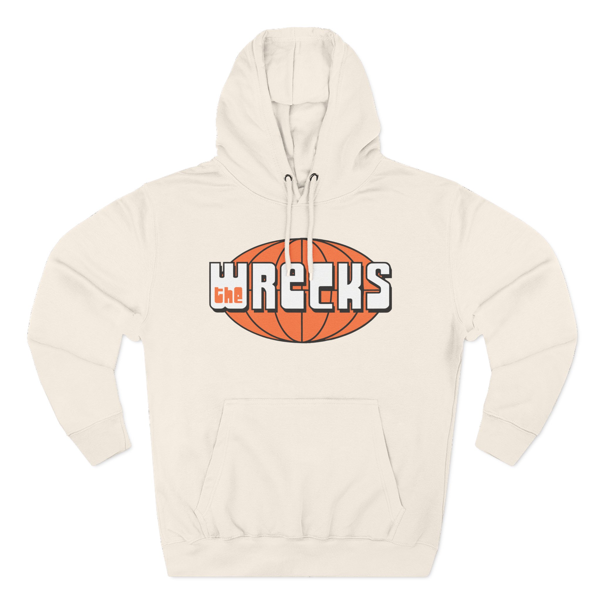 The Wrecks Retro Globe Three-Panel Fleece Hoodie