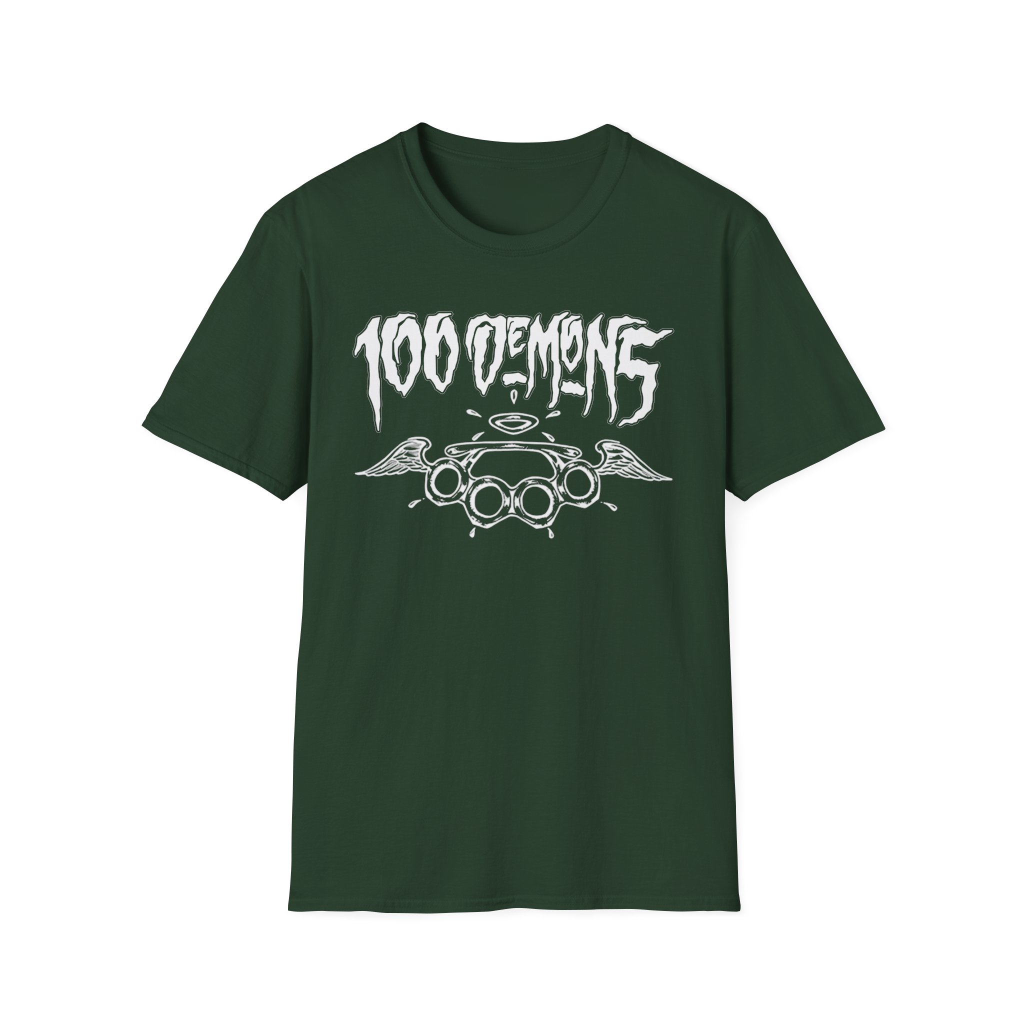 100 Demons Spade Sickle Unisex Softstyle T-Shirt