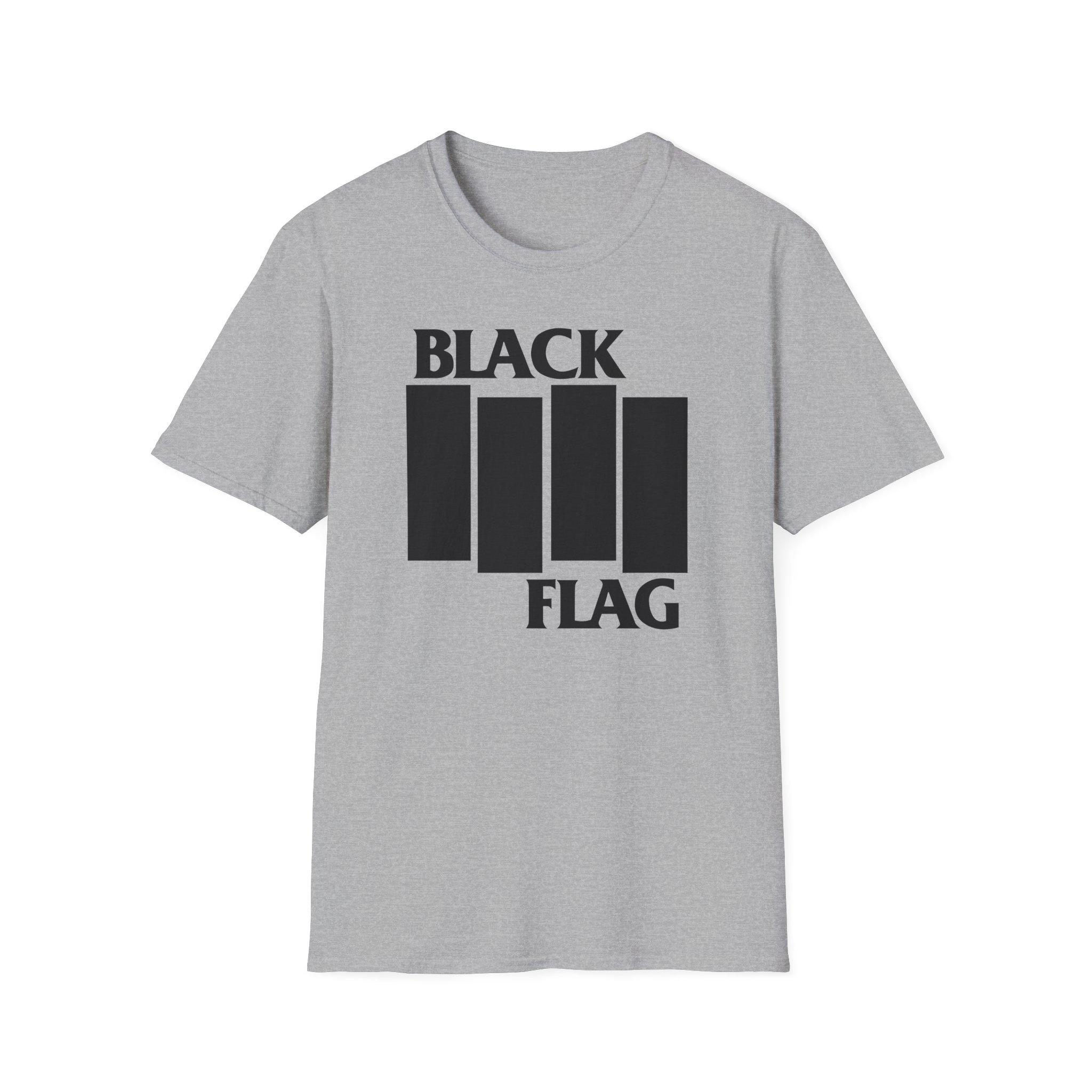 Black Flag Bars Unisex Softstyle T-Shirt