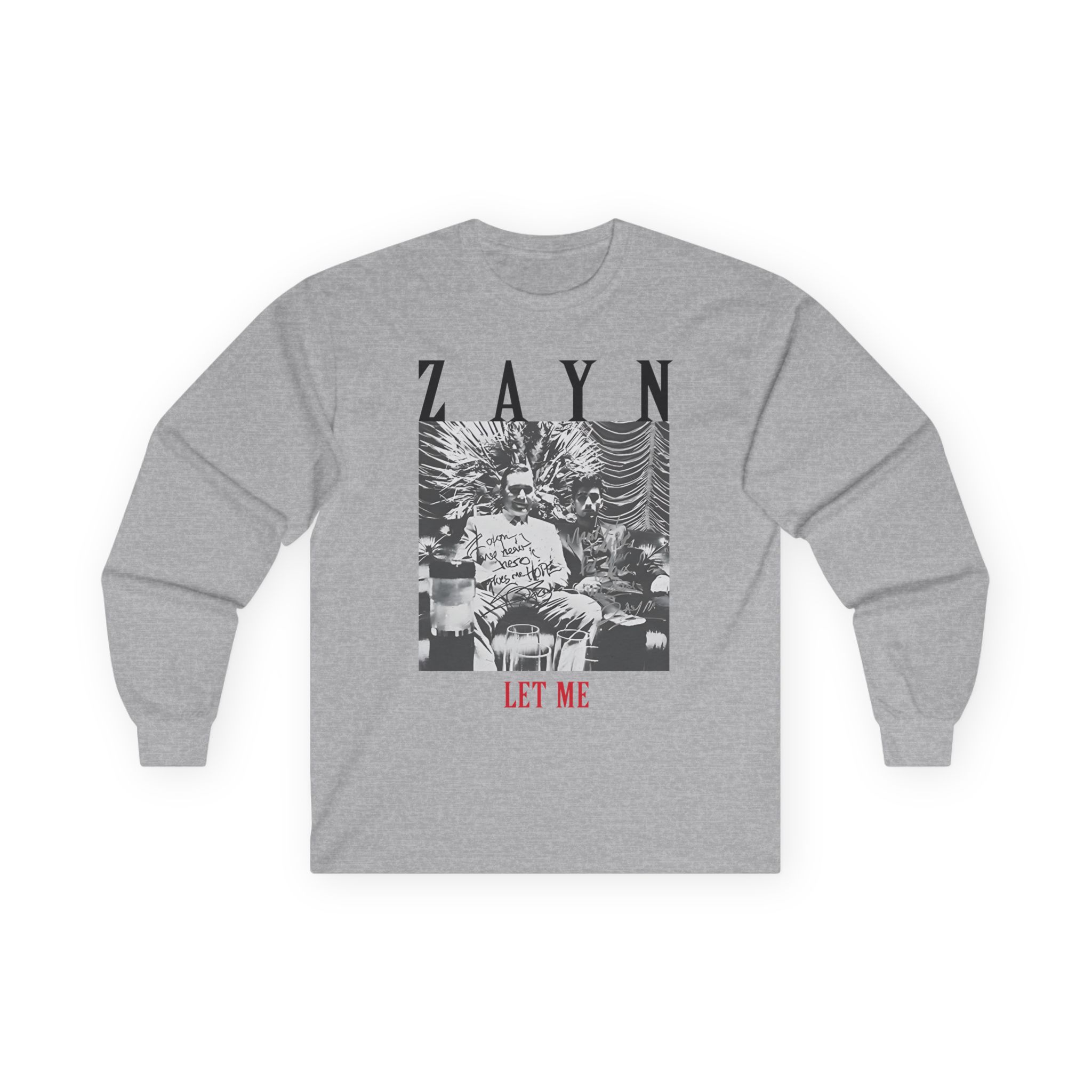 Zayn Malik Let Me Unisex Ultra Cotton Long Sleeve Tee
