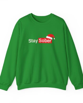 D’aydrian Harding Xmas Stay Sober Unisex Heavy Blend™ Crewneck Sweatshirt