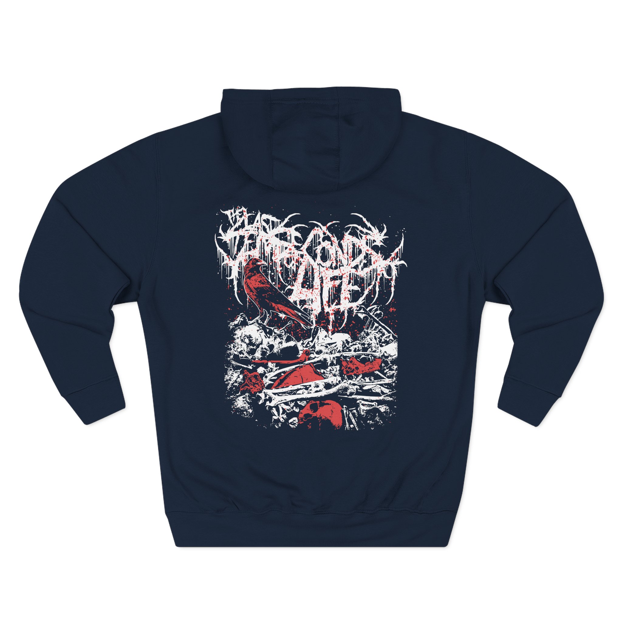 The Last Ten Seconds of Life Three-Panel Fleece Hoodie