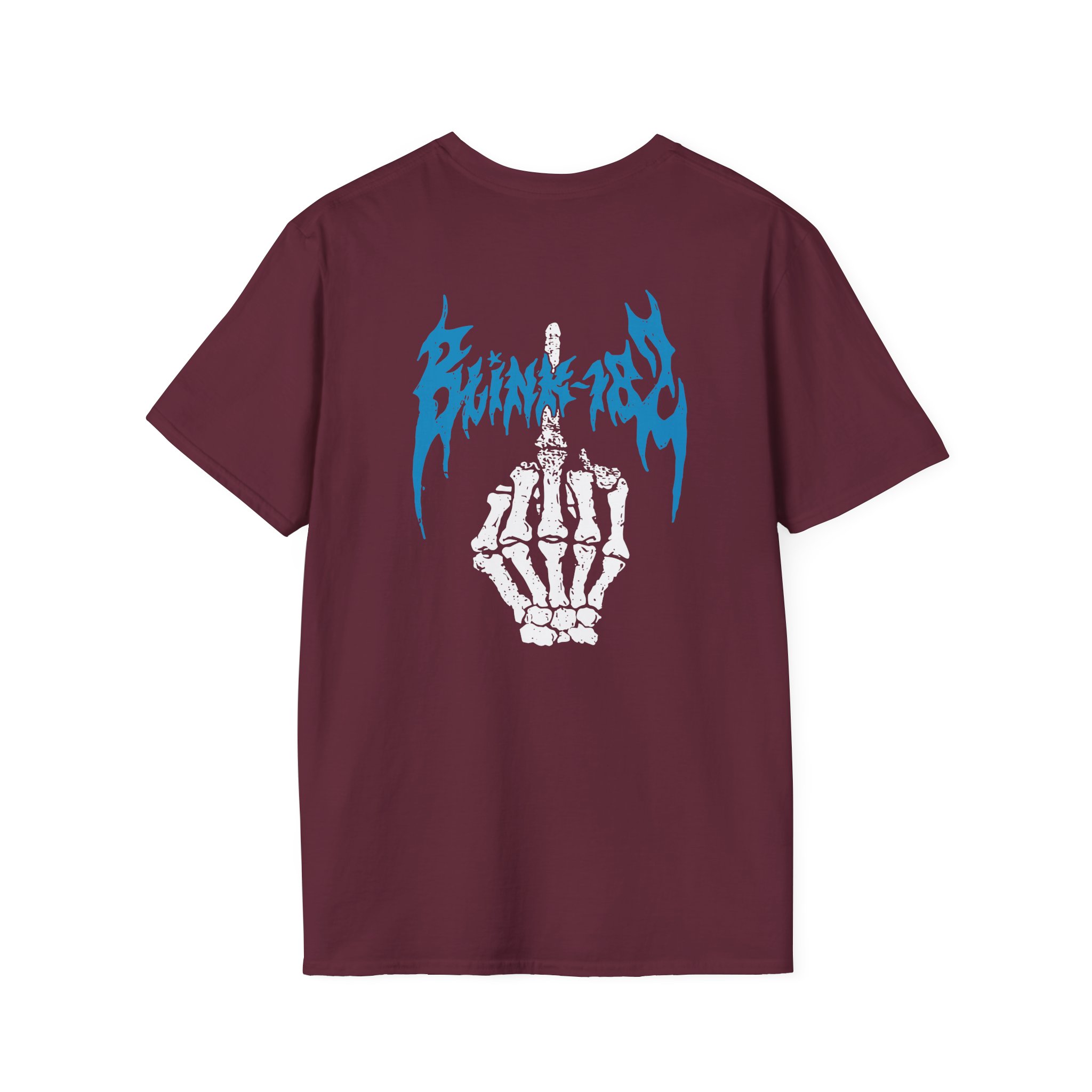 Blink 182 Middle Finger Unisex Softstyle T-Shirt