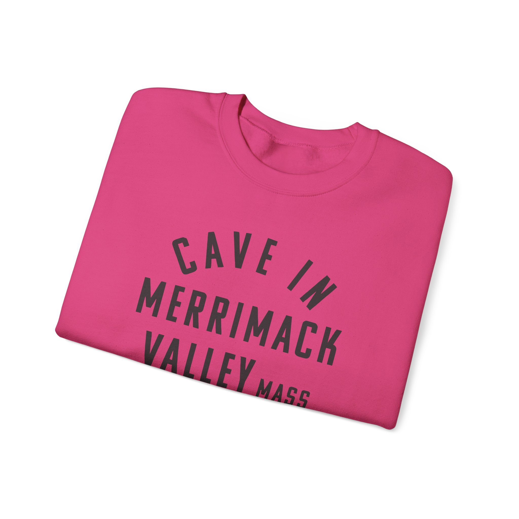 Cave in Merrimack Valley: Blackened Unisex Heavy Blendâ„¢ Crewneck Sweatshirt