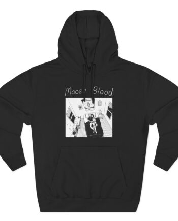 Moose Blood Band Three-Panel Fleece Hoodie