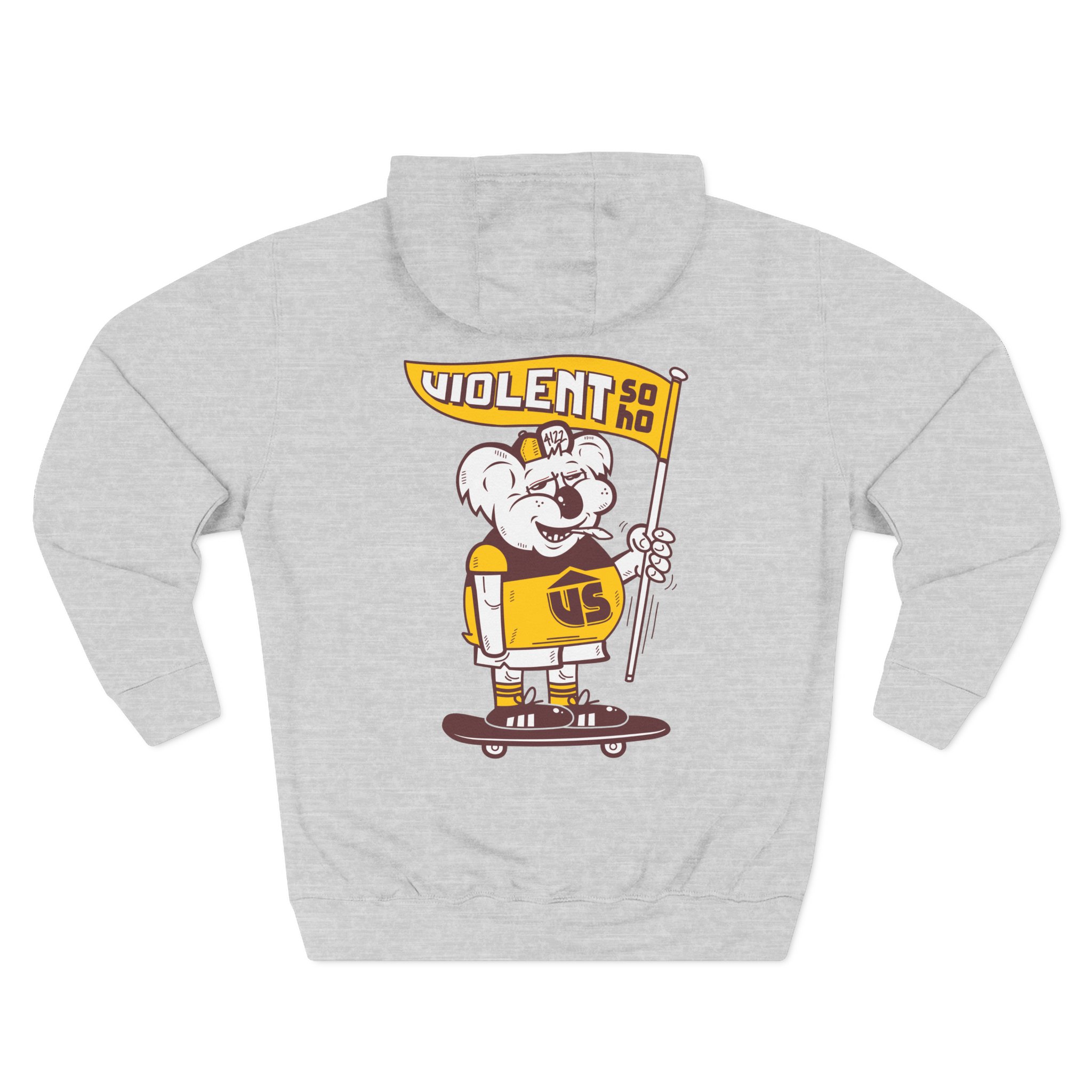 Violent Soho Brisbane Bears Three-Panel Fleece Hoodie