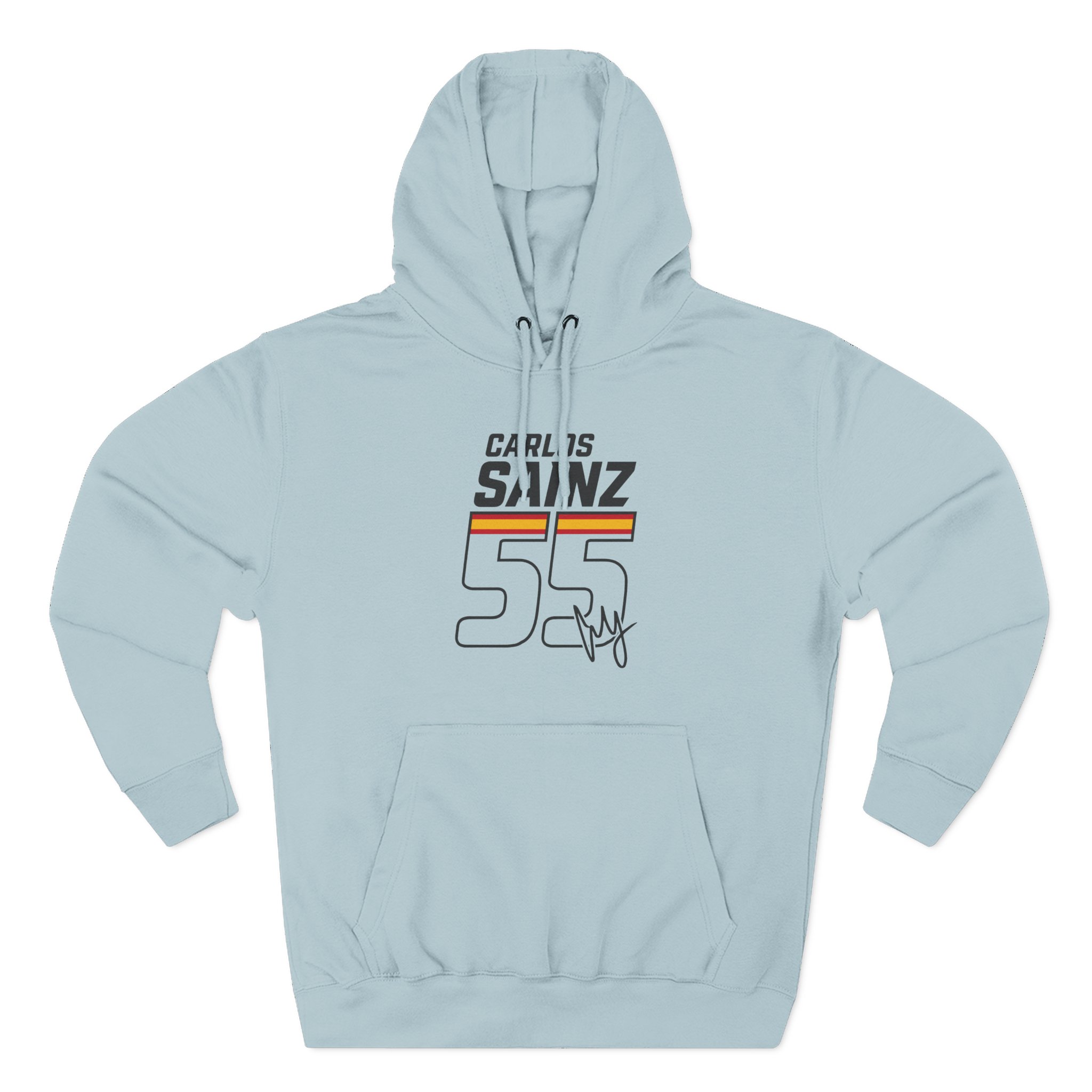 Carlos Sainz 55 Three-Panel Fleece Hoodie