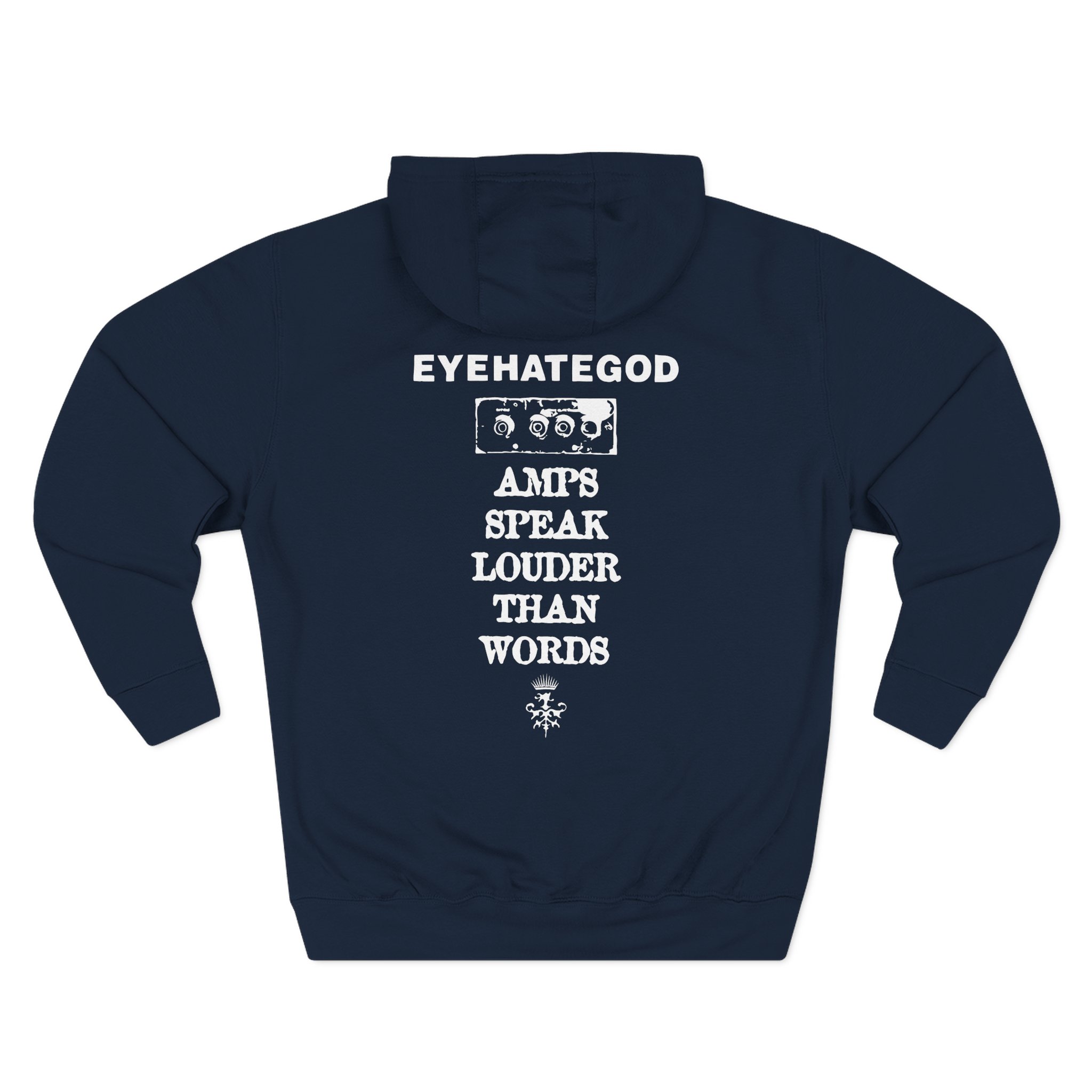 Eyehategod Phoenix Logo Three-Panel Fleece Hoodie