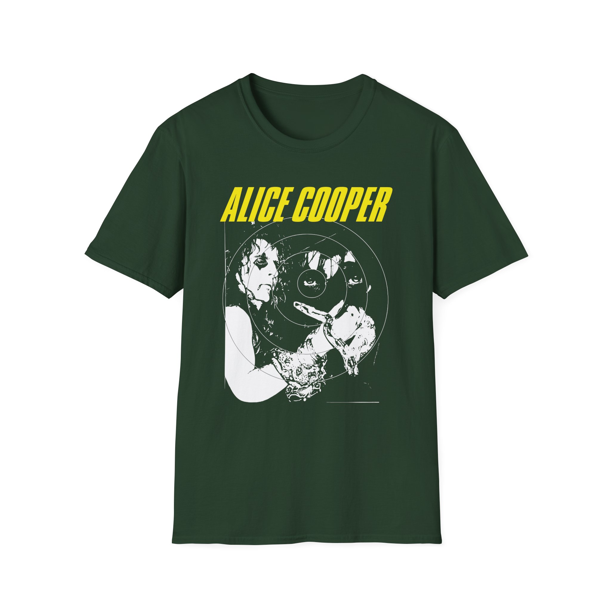 Alice Cooper Radial Horror Unisex Softstyle T-Shirt