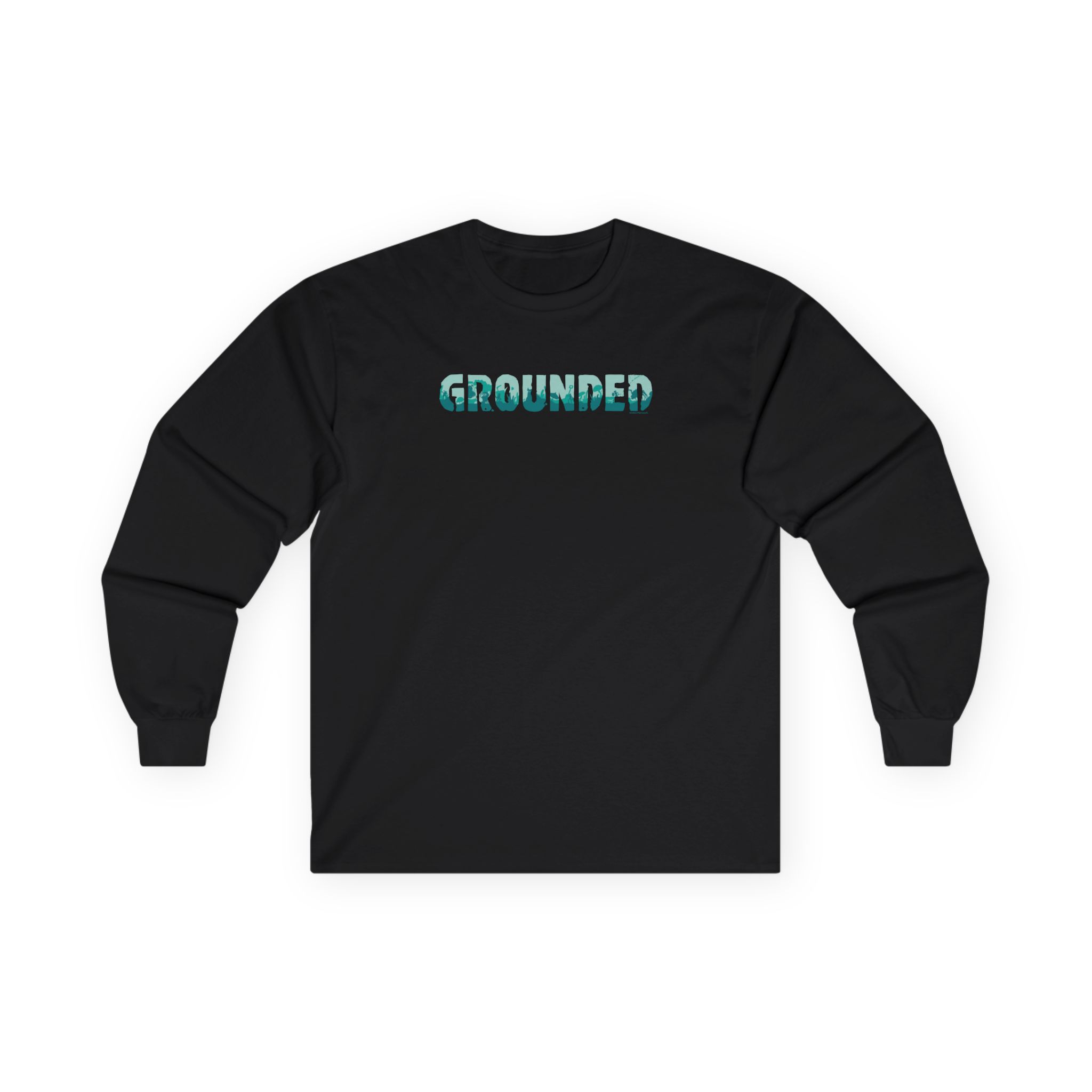 Grounded Logo Unisex Ultra Cotton Long Sleeve Tee