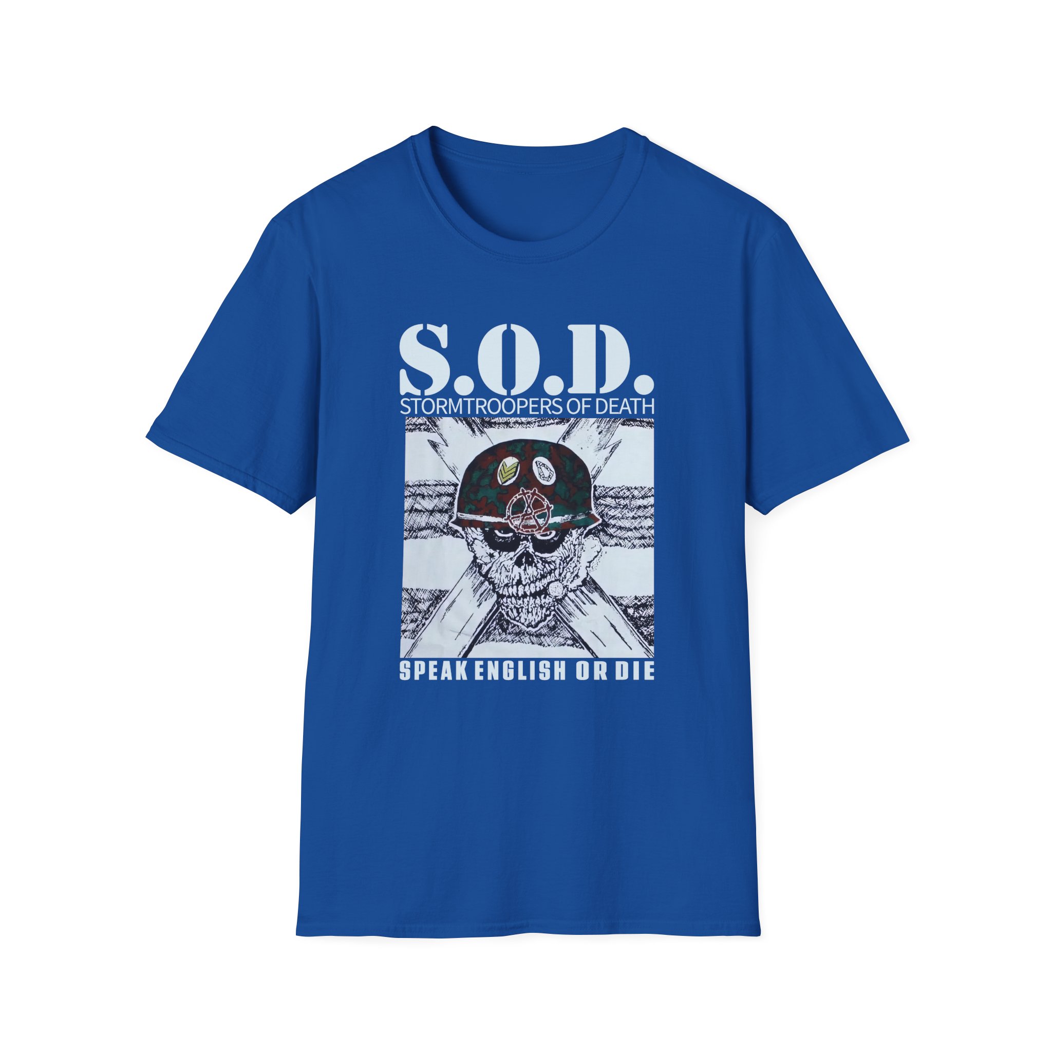Stormtroopers of Death S.o.d. Band Unisex Softstyle T-Shirt