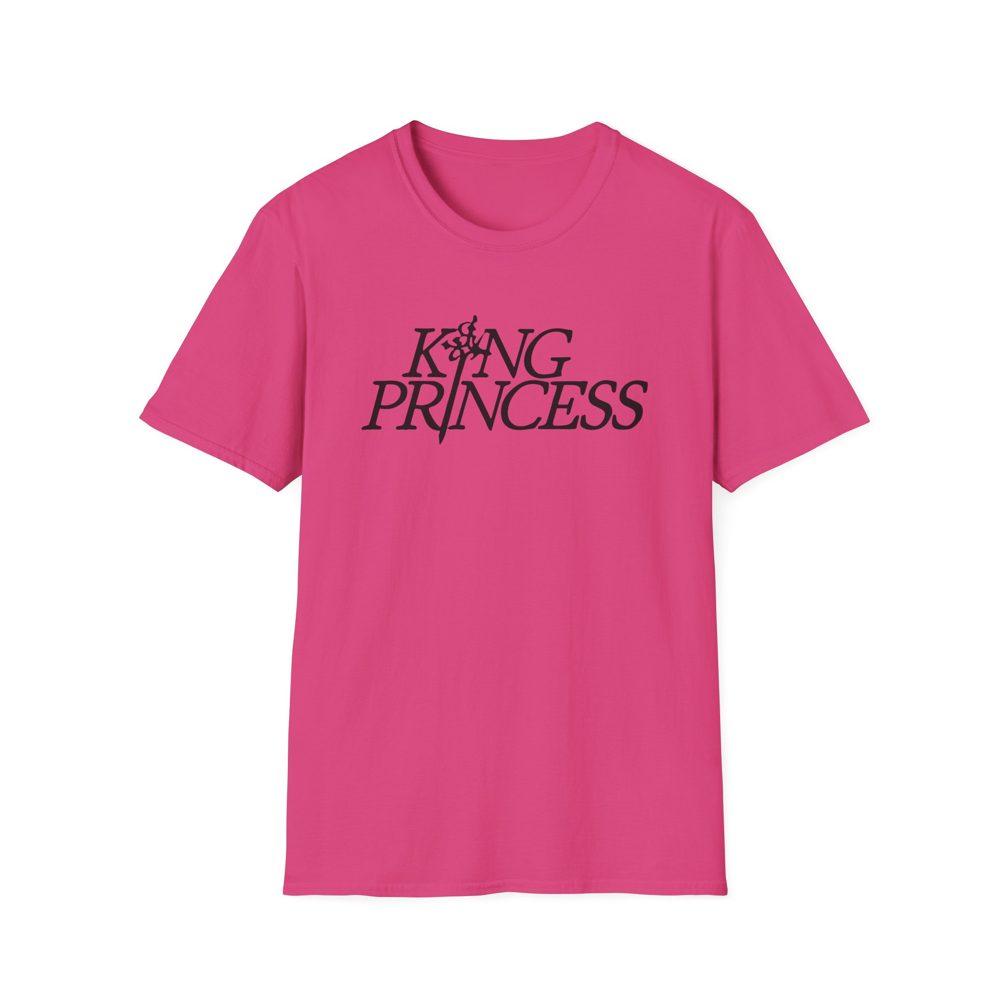 King Princess logo Unisex Softstyle T-Shirt