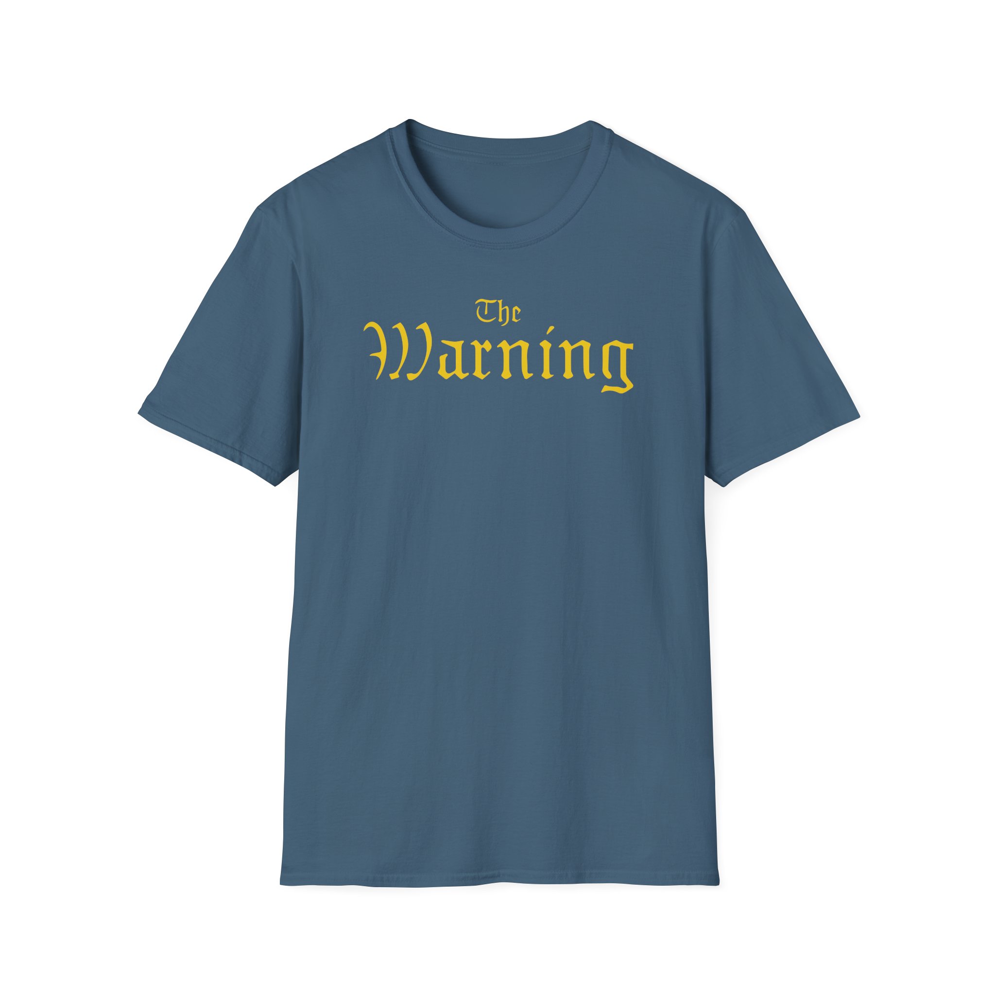 The Warning Gold TW Logo Unisex Softstyle T-Shirt