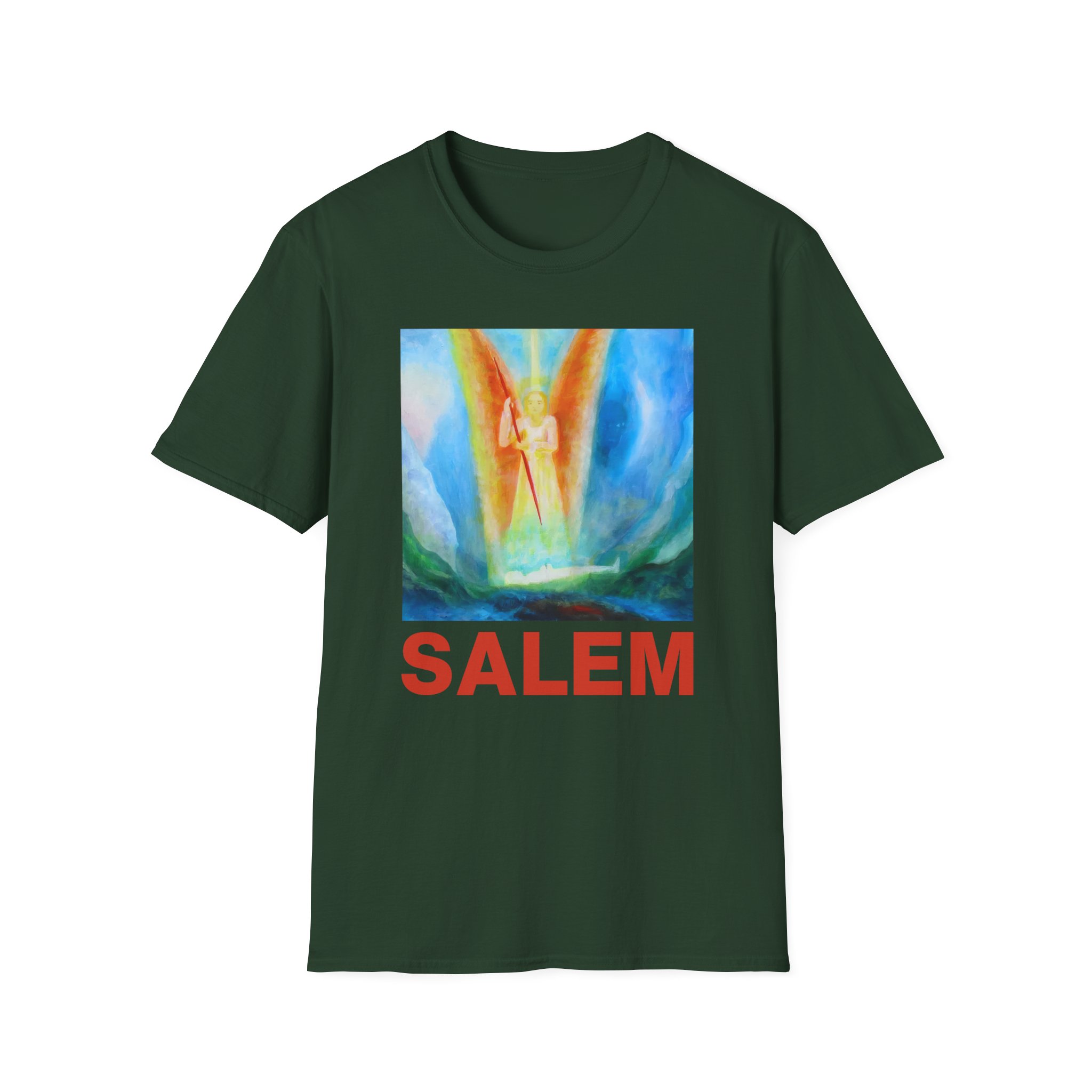Salem Fires in Heaven Unisex Softstyle T-Shirt