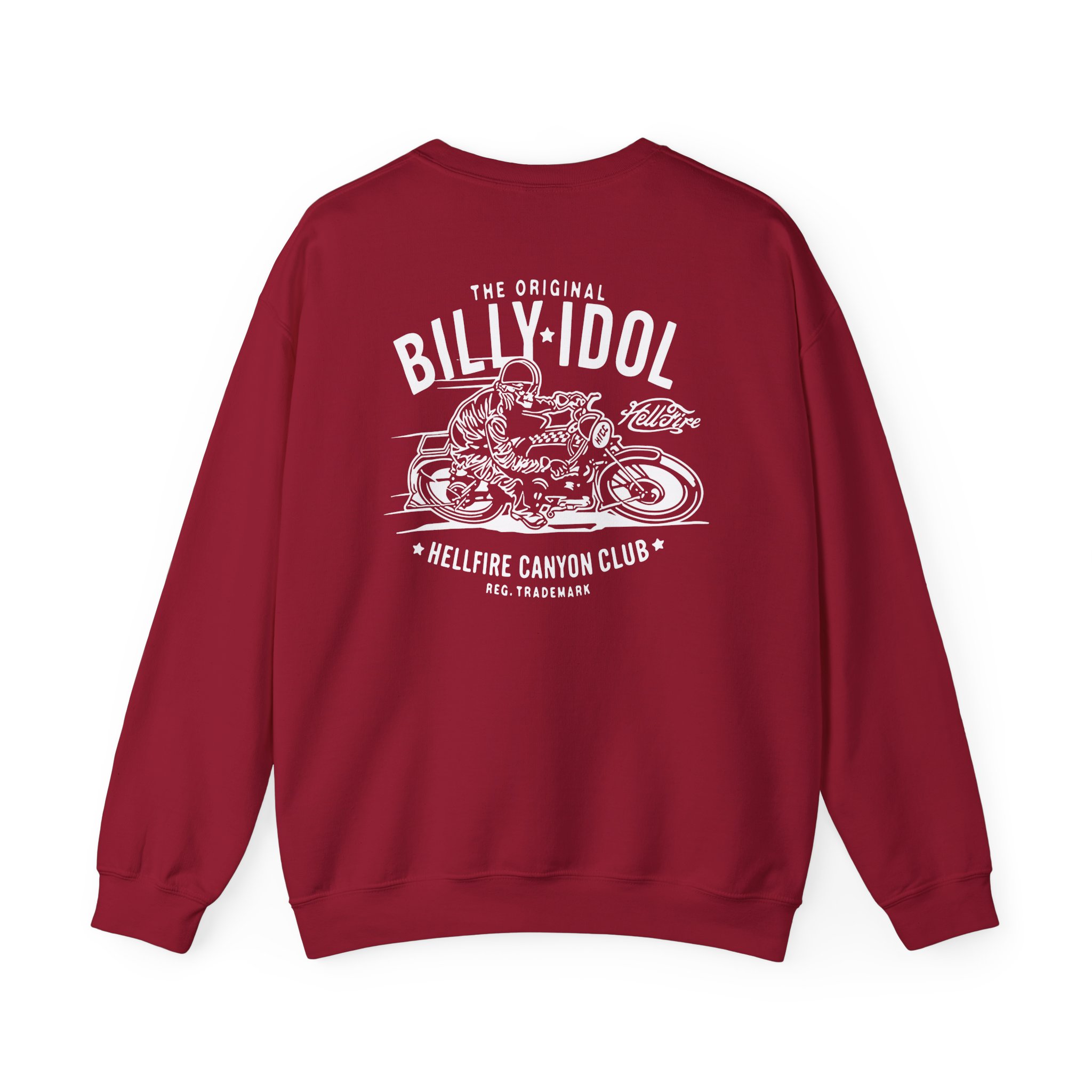 Billy Idol the Original Hellfire Canyon Club Unisex Heavy Blendâ„¢ Crewneck Sweatshirt