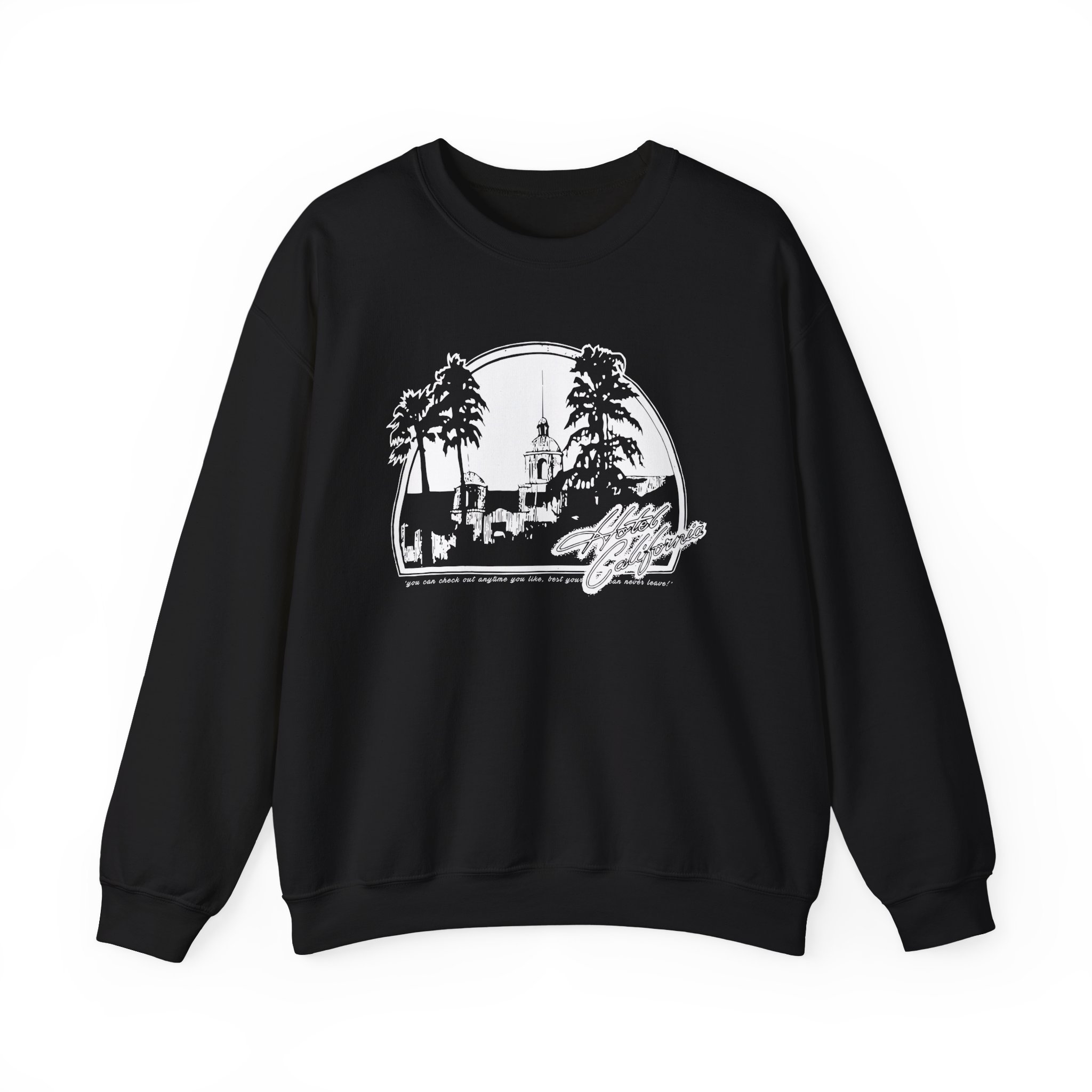 The Eagles Hotel California Unisex Heavy Blendâ„¢ Crewneck Sweatshirt