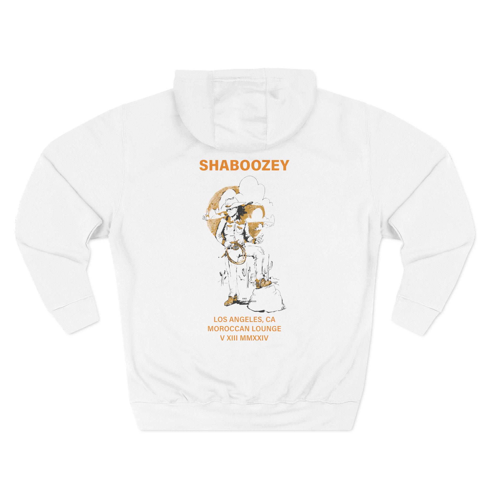 Shaboozey Live in Los Angeles Three-Panel Fleece Hoodie
