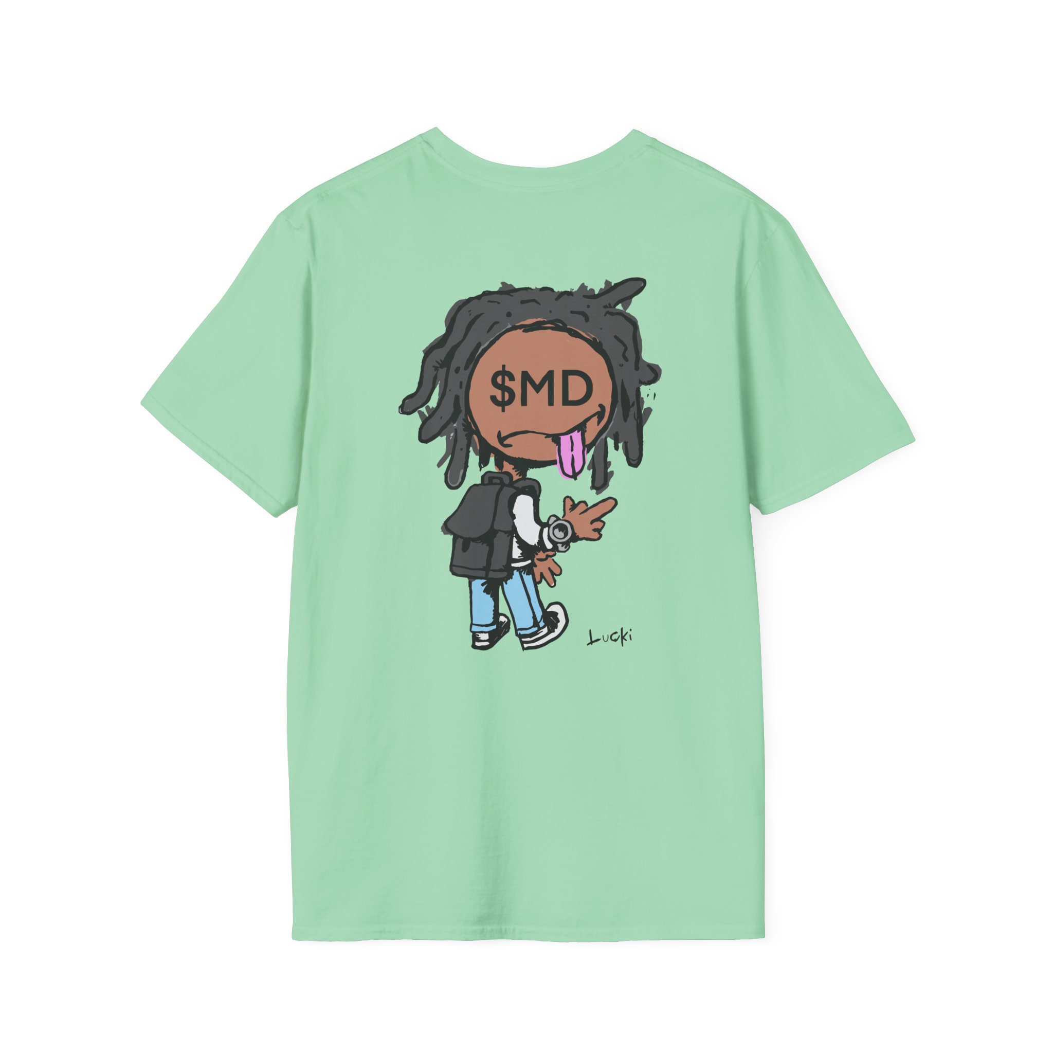 Lucki Flawless Like Me SMD Unisex Softstyle T-Shirt