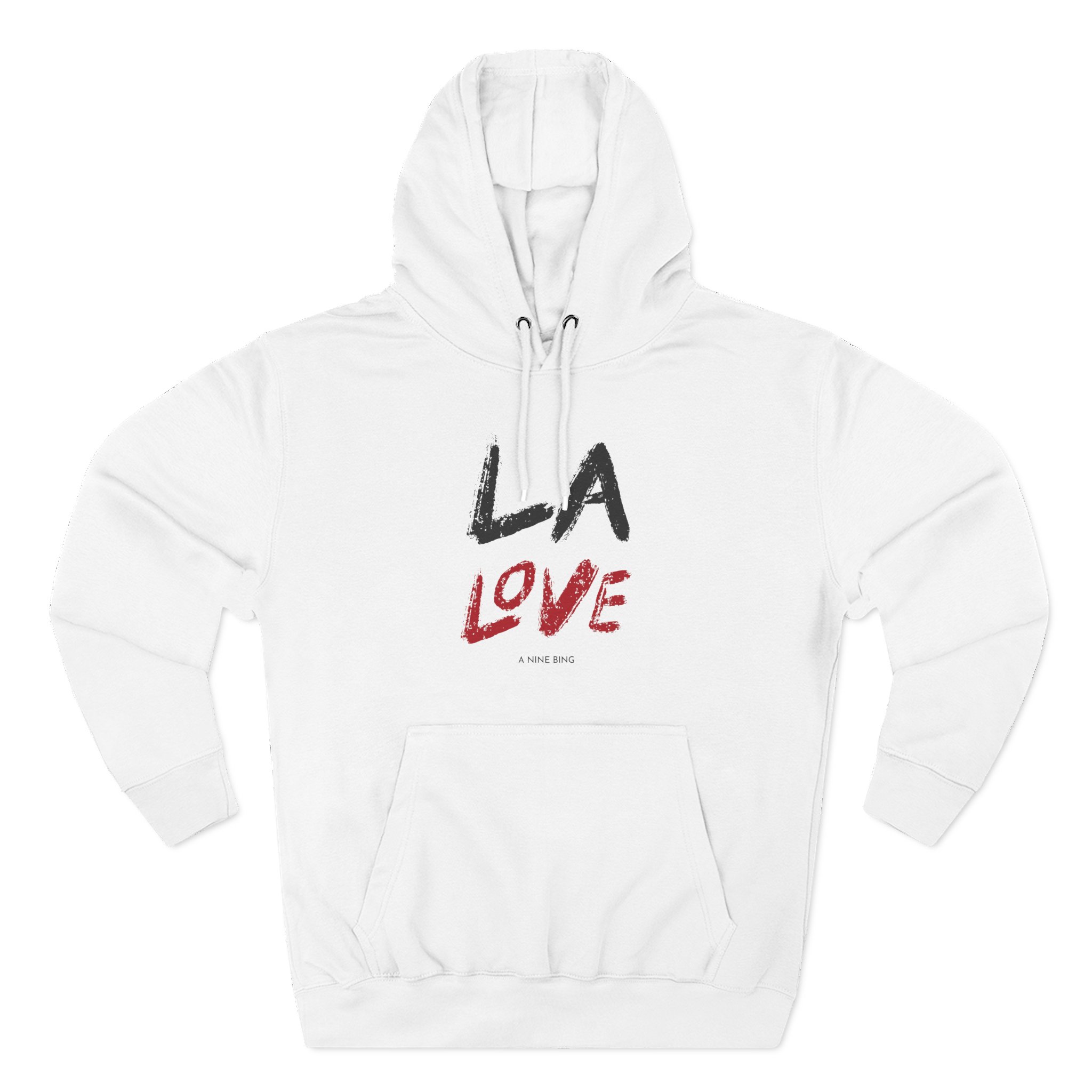 Nina Dobrev La Love Anine Bing Three-Panel Fleece Hoodie