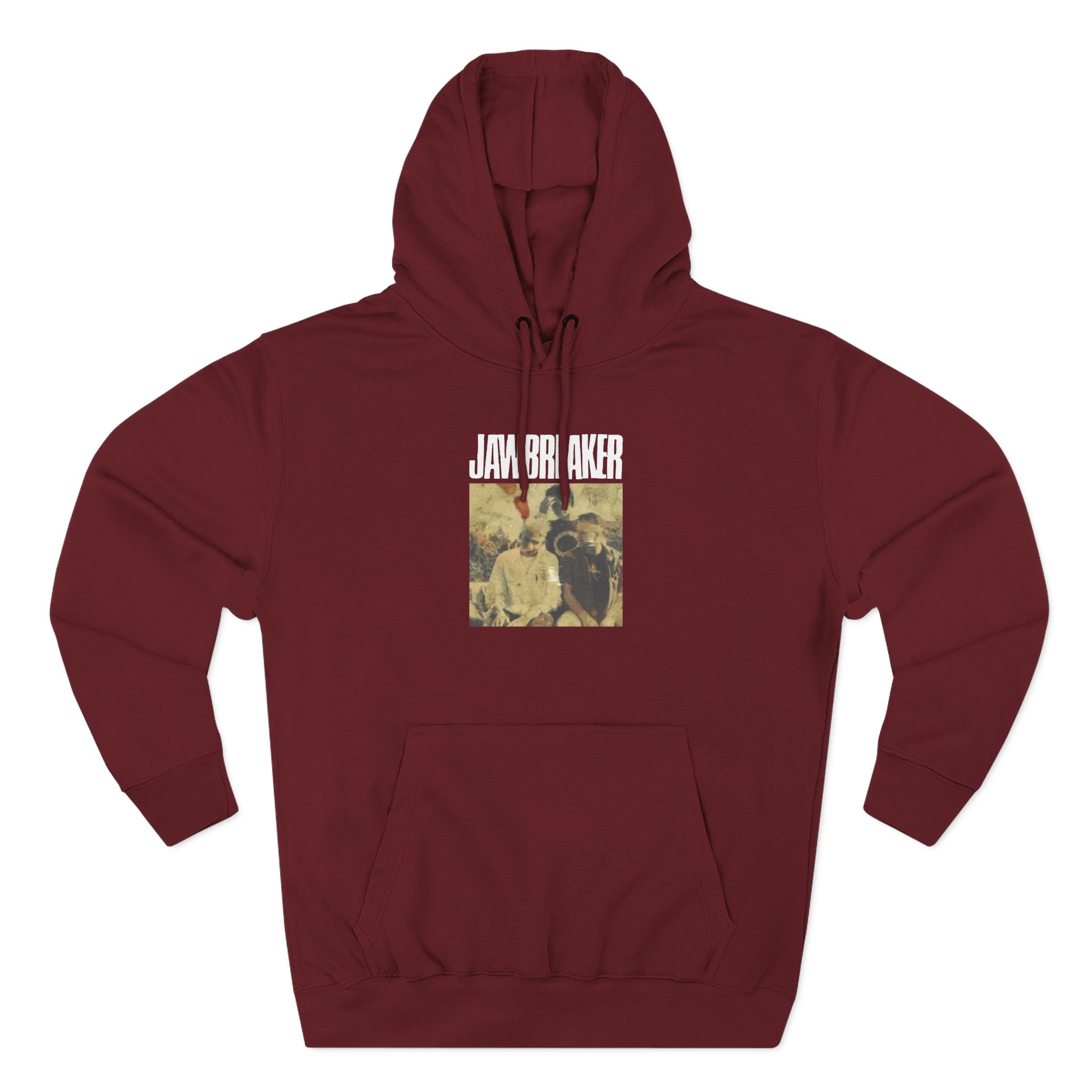 The Smiths Jawbreaker kiss the Bottle Three-Panel Fleece Hoodie