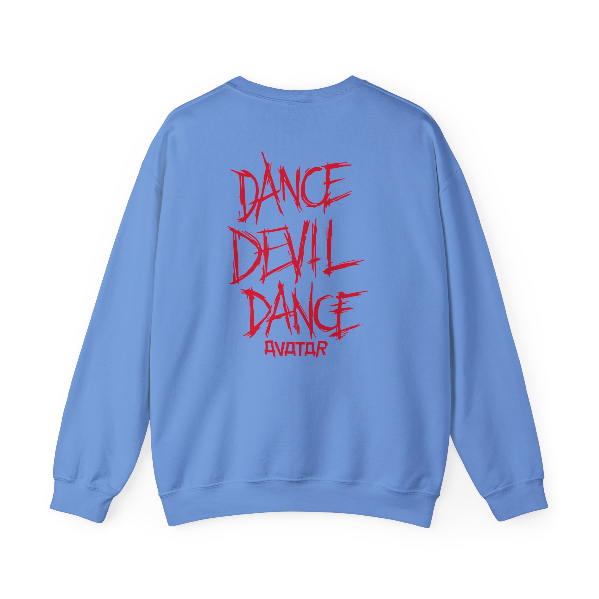 Avatar Band Dance Devil Dance Emblem Baseball Unisex Heavy Blendâ„¢ Crewneck Sweatshirt
