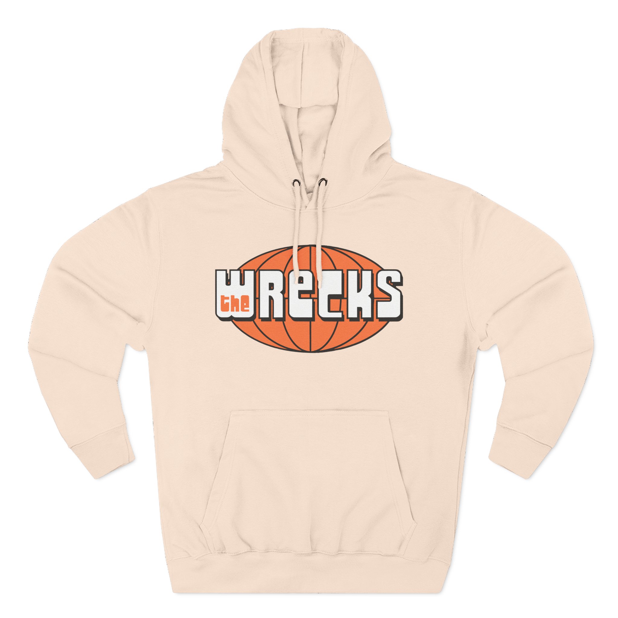 The Wrecks Retro Globe Three-Panel Fleece Hoodie
