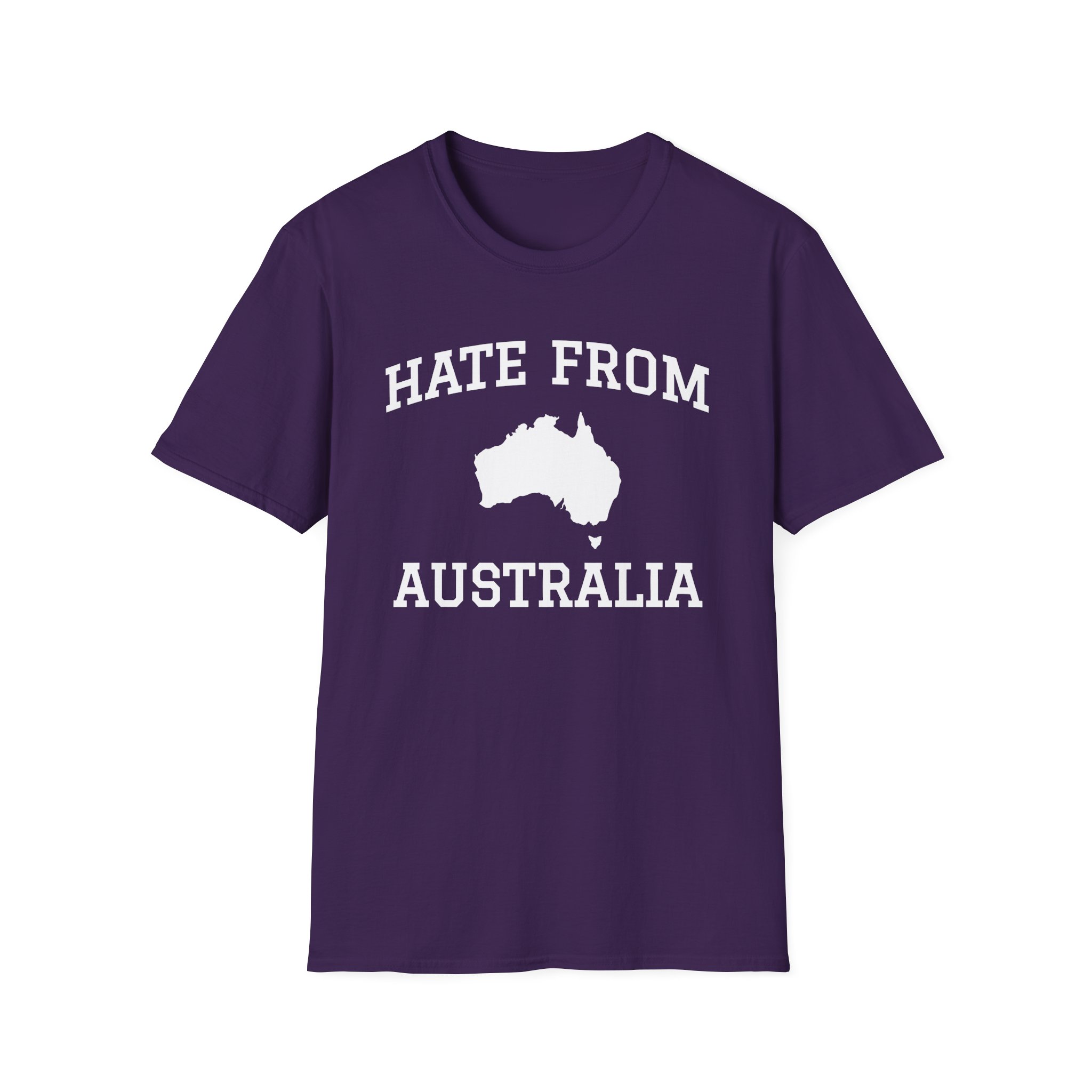 Ymh Hate From Australia Unisex Softstyle T-Shirt