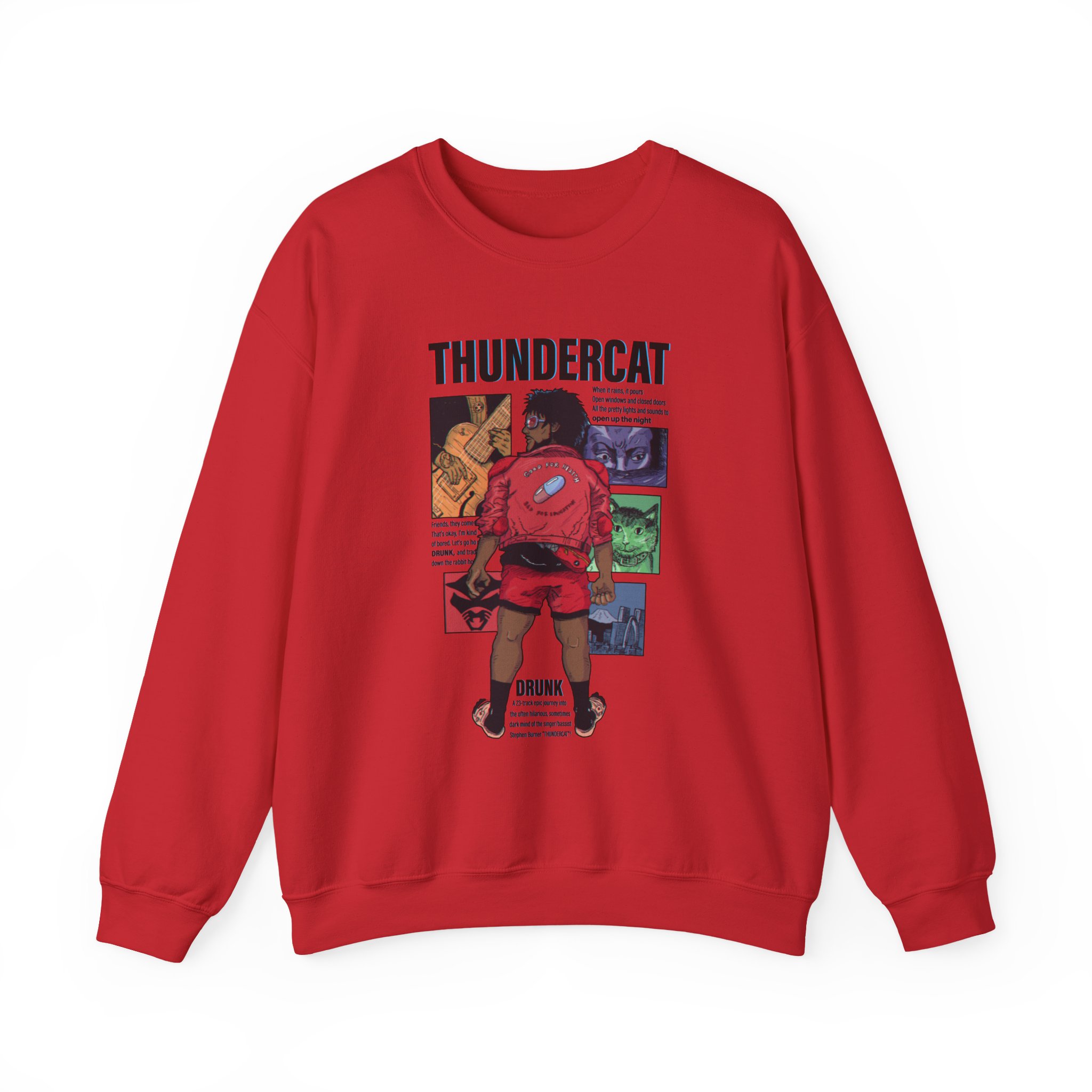 Thundercat Manga Unisex Heavy Blendâ„¢ Crewneck Sweatshirt