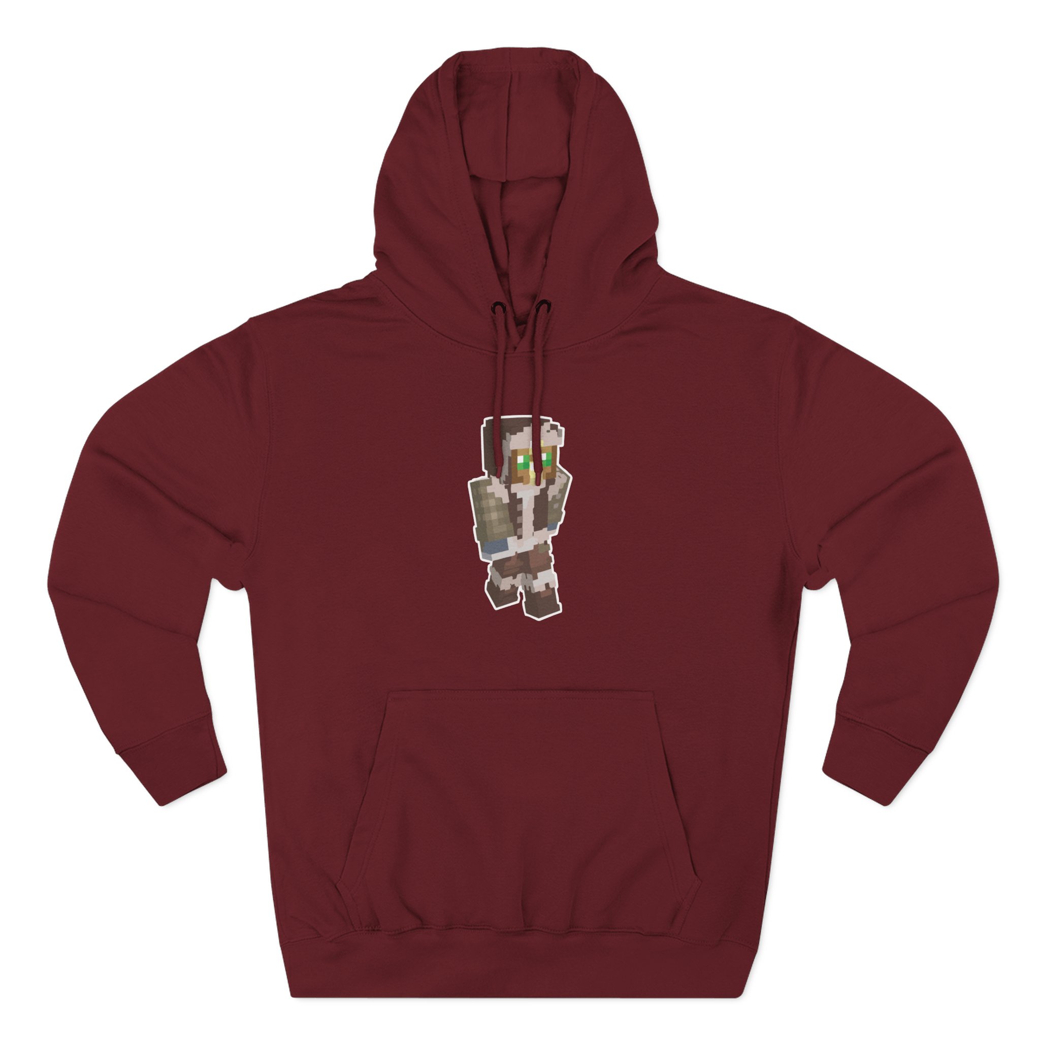 Foolish Gamers Three-Panel Fleece Hoodie