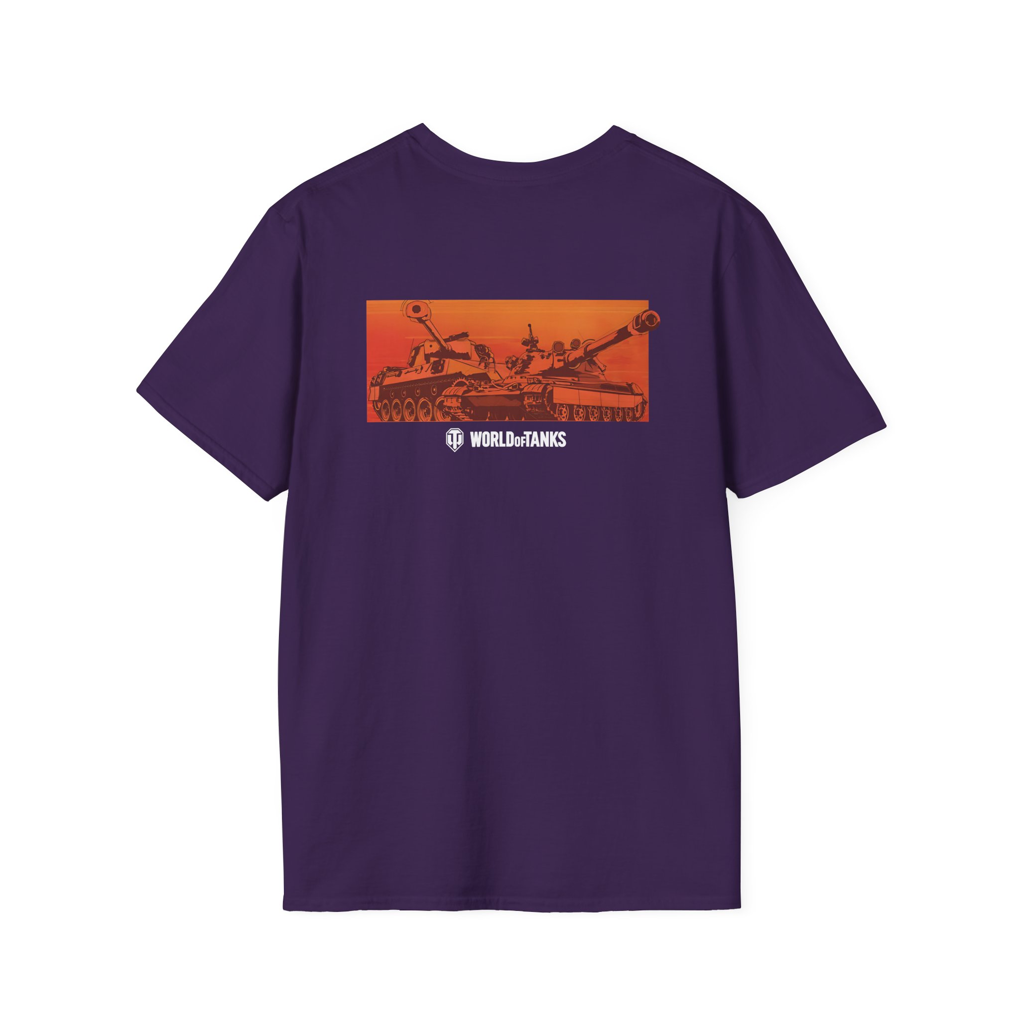 World of Tank Orange Sky Unisex Softstyle T-Shirt