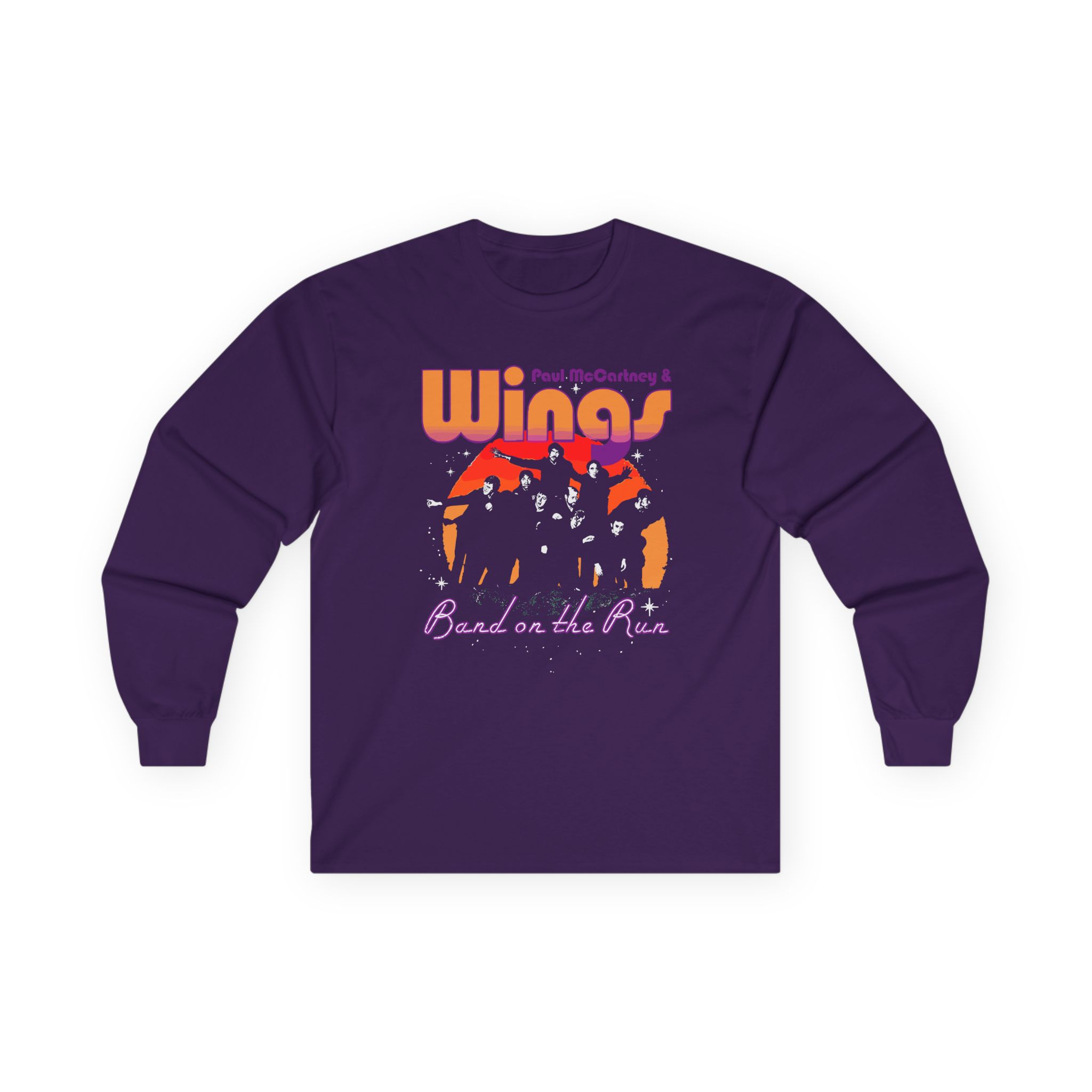 Wings Band On The Run Unisex Ultra Cotton Long Sleeve Tee