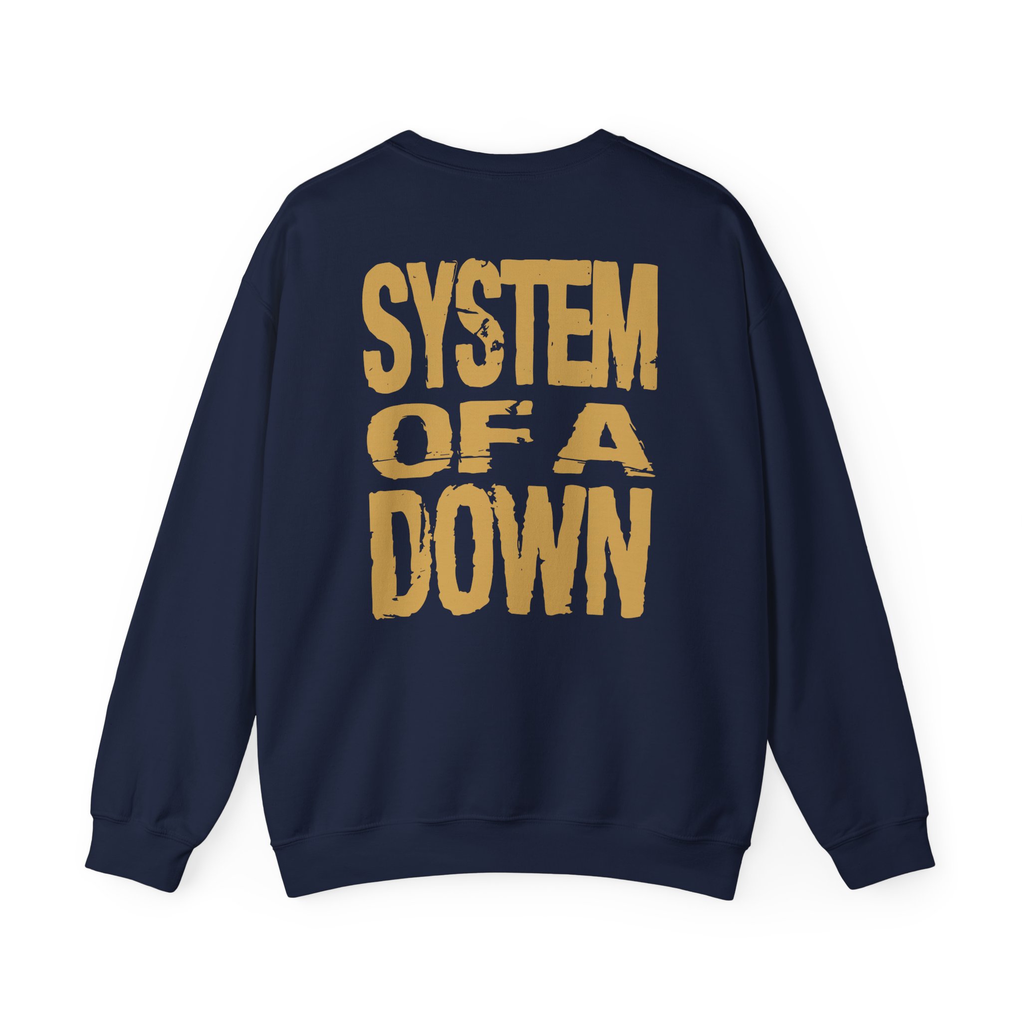 System of a Down Gold Hand Unisex Heavy Blendâ„¢ Crewneck Sweatshirt