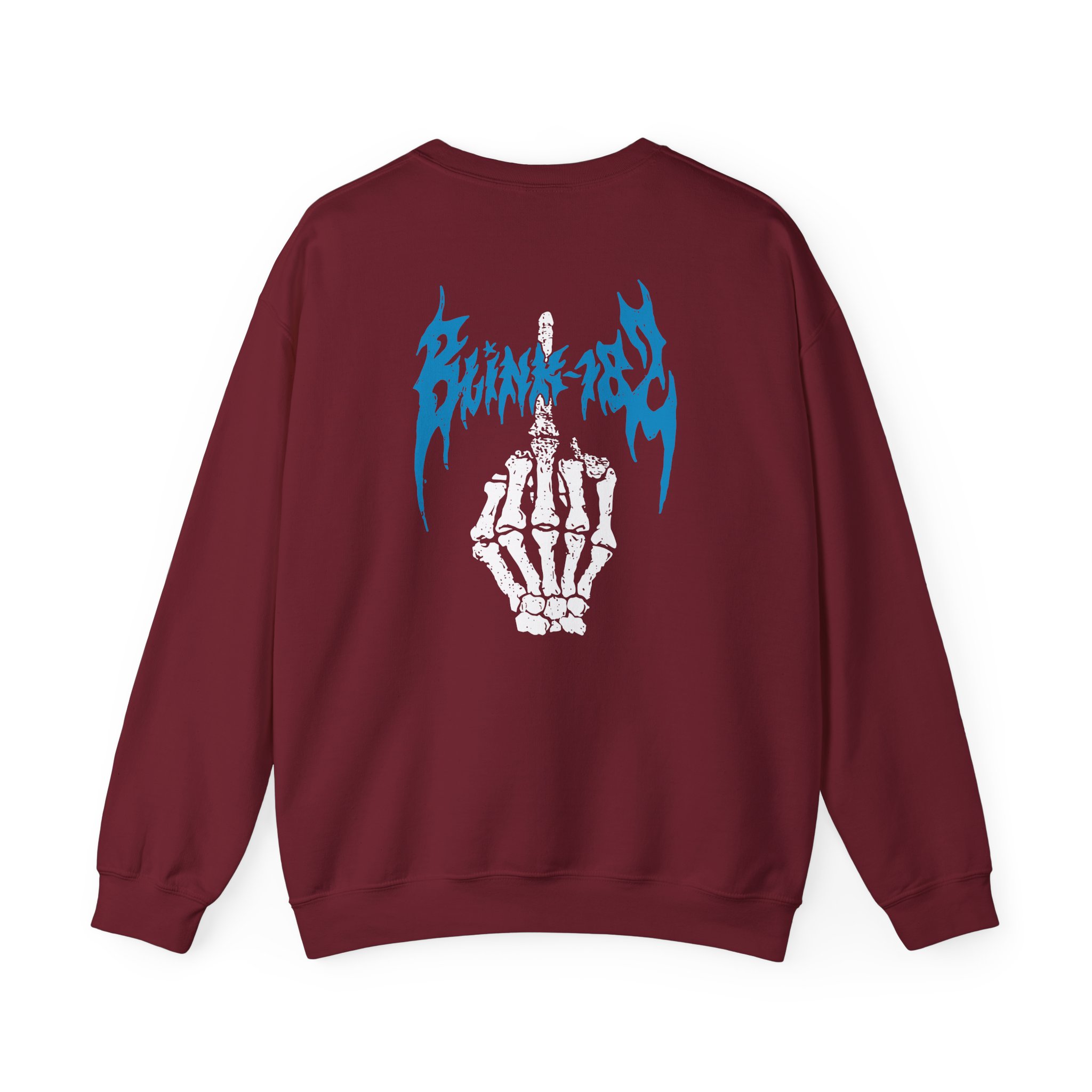 Blink 182 Middle Finger Unisex Heavy Blendâ„¢ Crewneck Sweatshirt