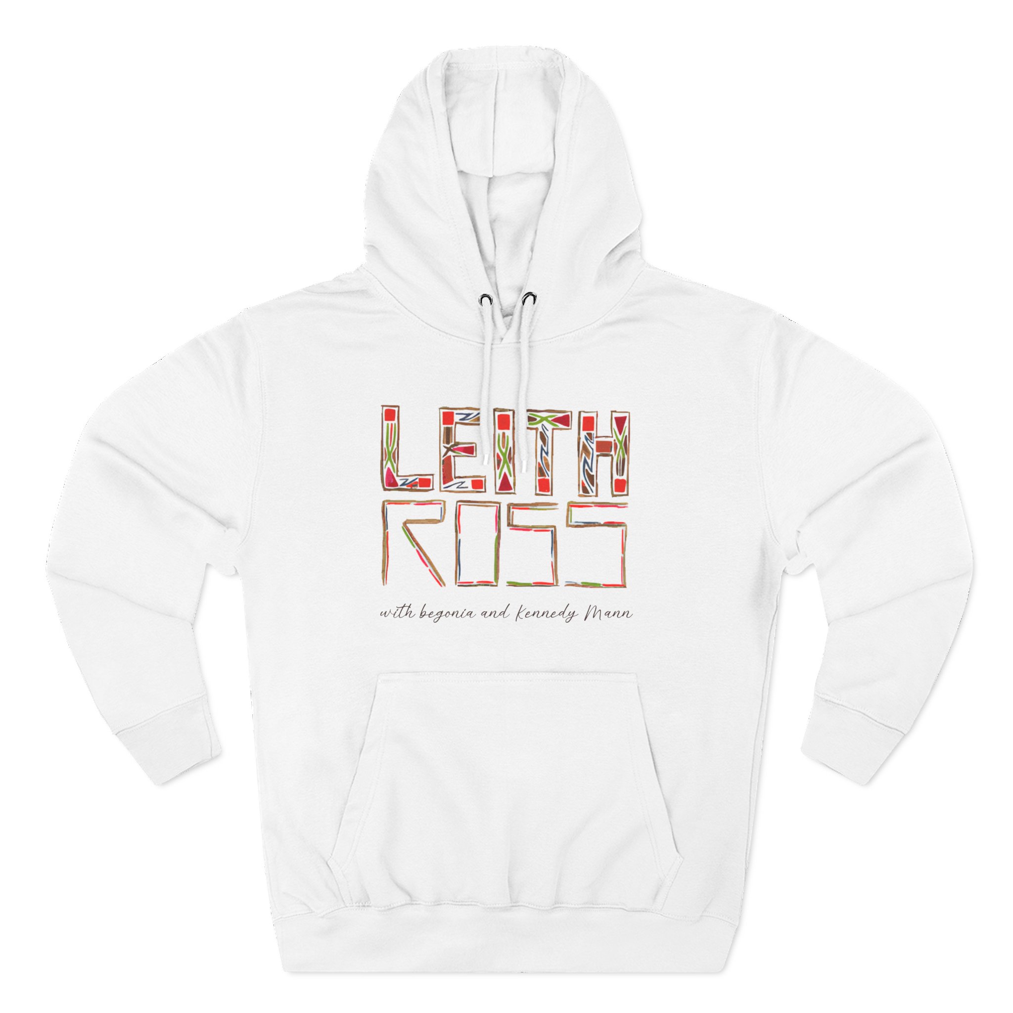 Leith Ross UK Tour Three-Panel Fleece Hoodie