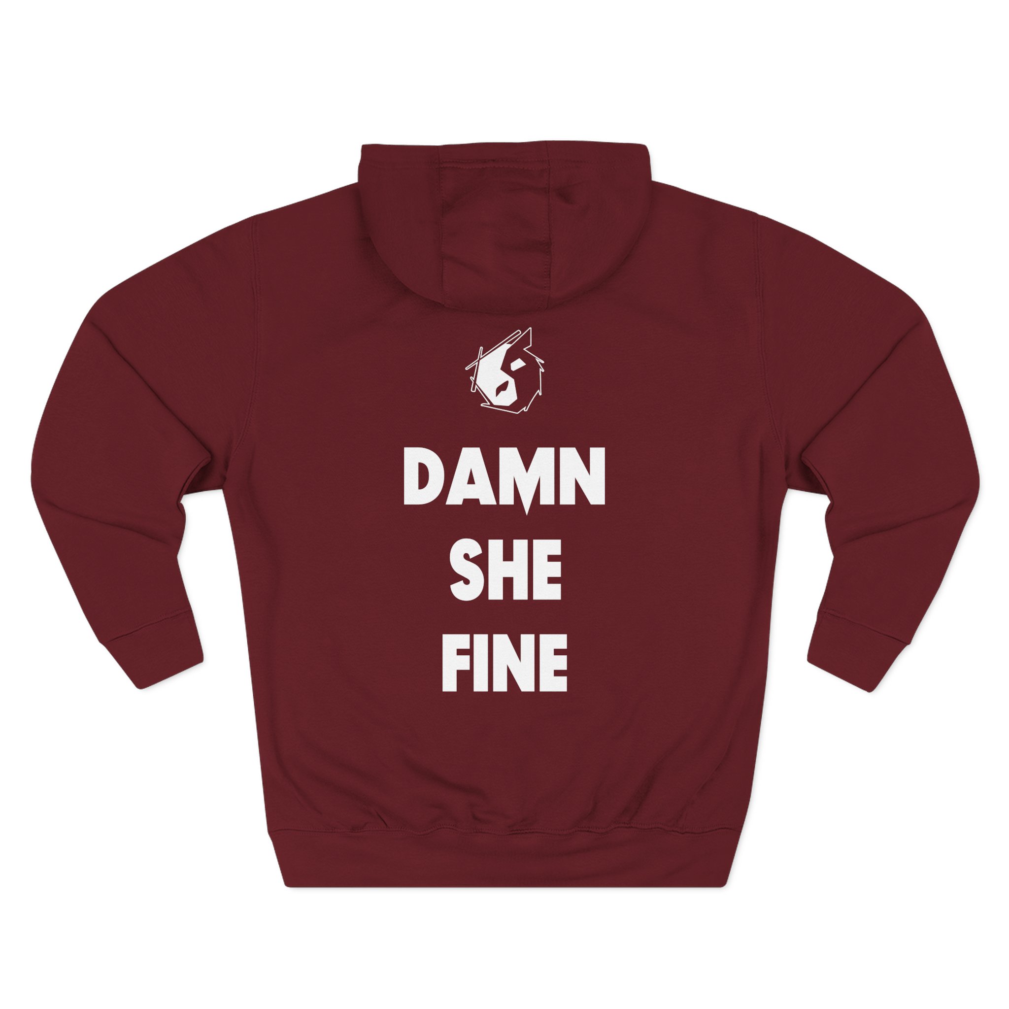 Ying Yang Twins Three Six Nine Damn She Fine Three-Panel Fleece Hoodie