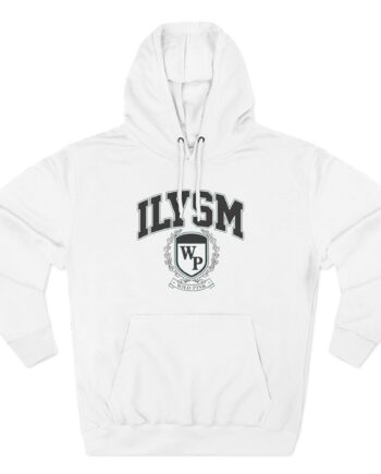 Wild Pink Ilysm Crew Collegiate Three-Panel Fleece Hoodie