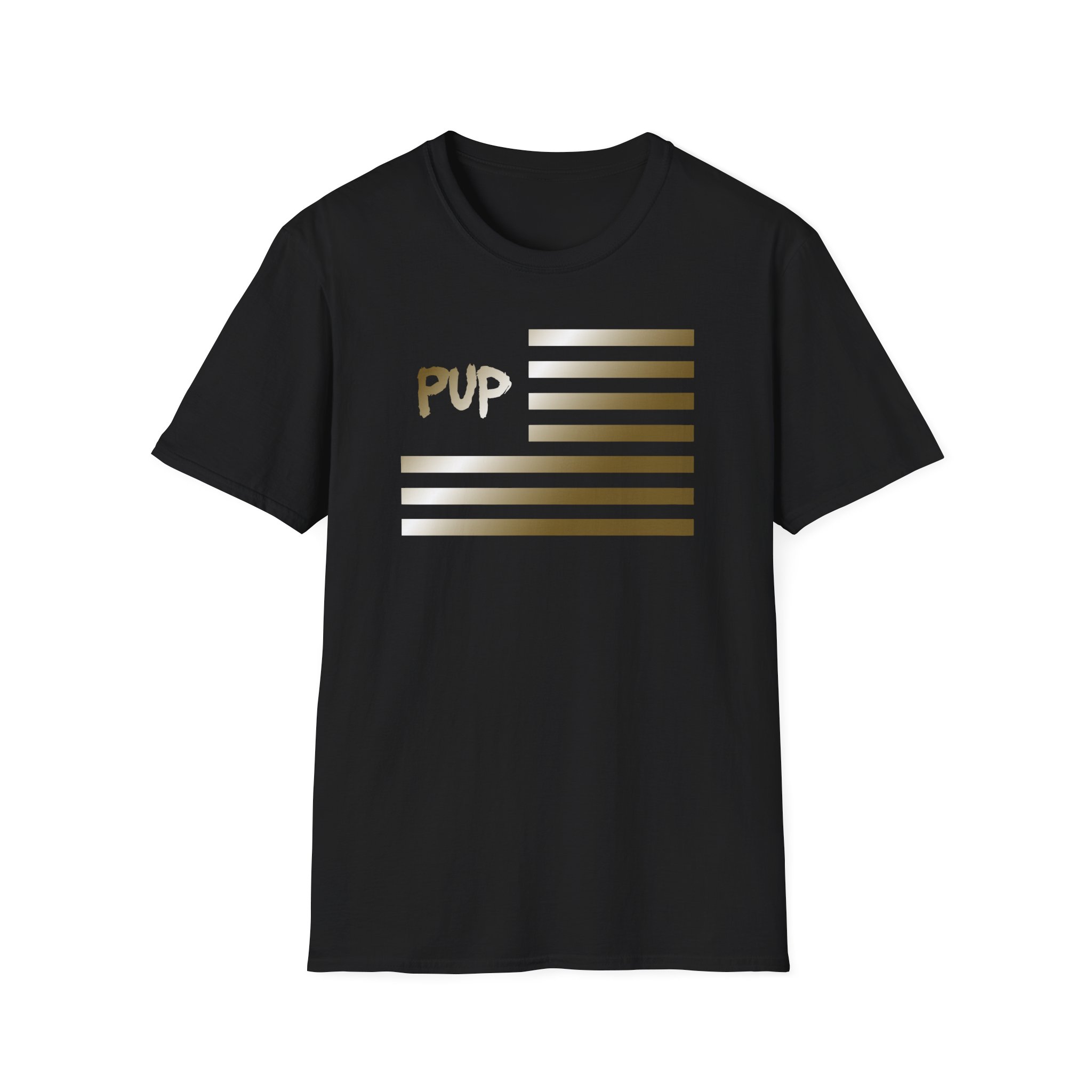 Pup Gold Foil Unisex Softstyle T-Shirt