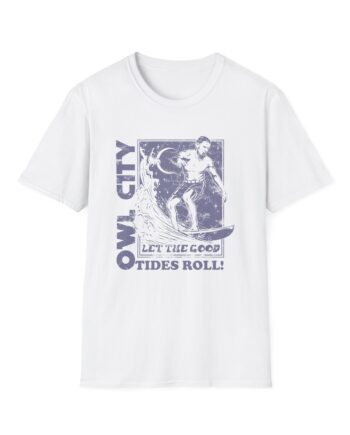 Owl City Let the Good Tides Roll Ringer Unisex Softstyle T-Shirt