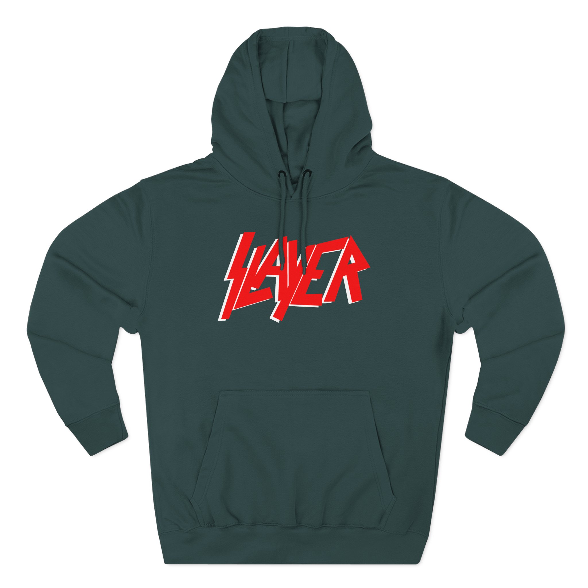 Slayer Logo Three-Panel Fleece Hoodie