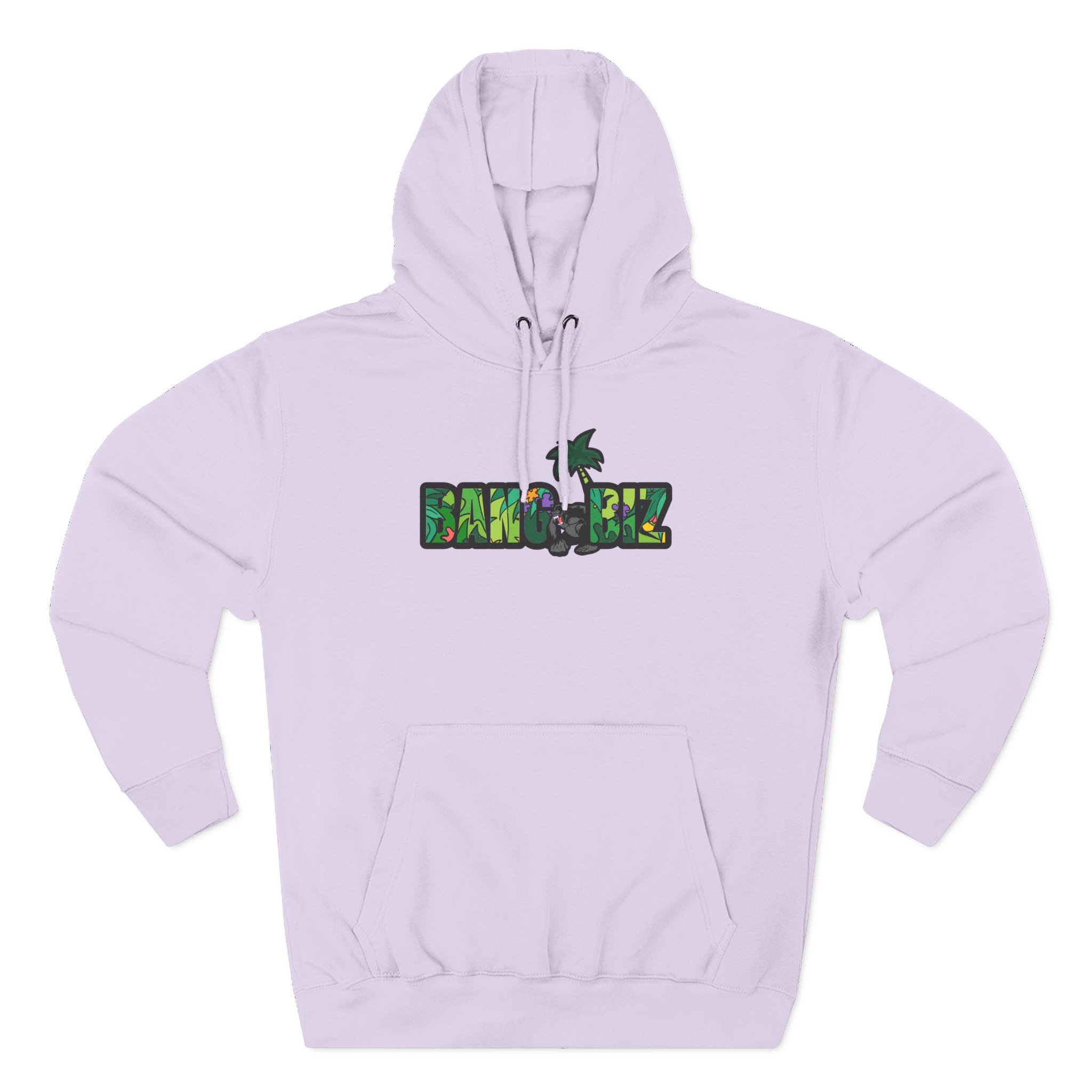 Fredo Bang Bang Biz Logo Three-Panel Fleece Hoodie