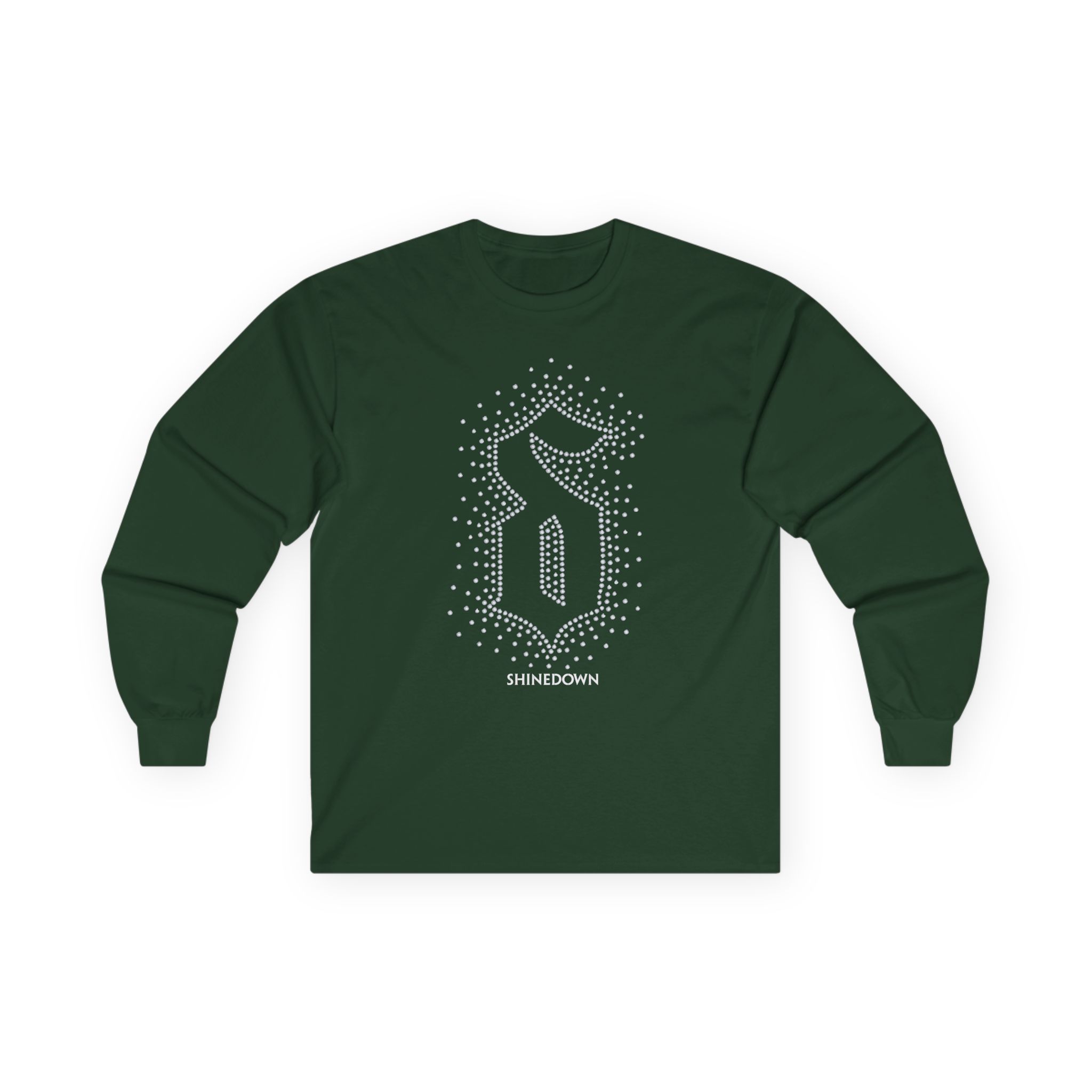 Shinedown Rhinestone Unisex Ultra Cotton Long Sleeve Tee
