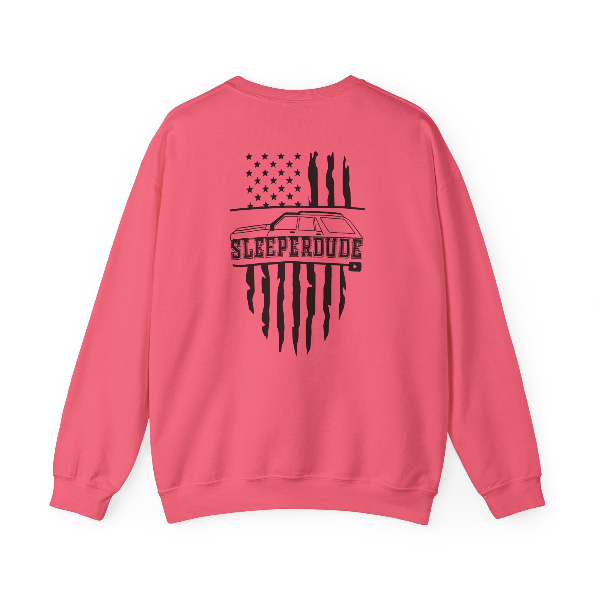 Sleeperdude Military Wagon Unisex Heavy Blendâ„¢ Crewneck Sweatshirt