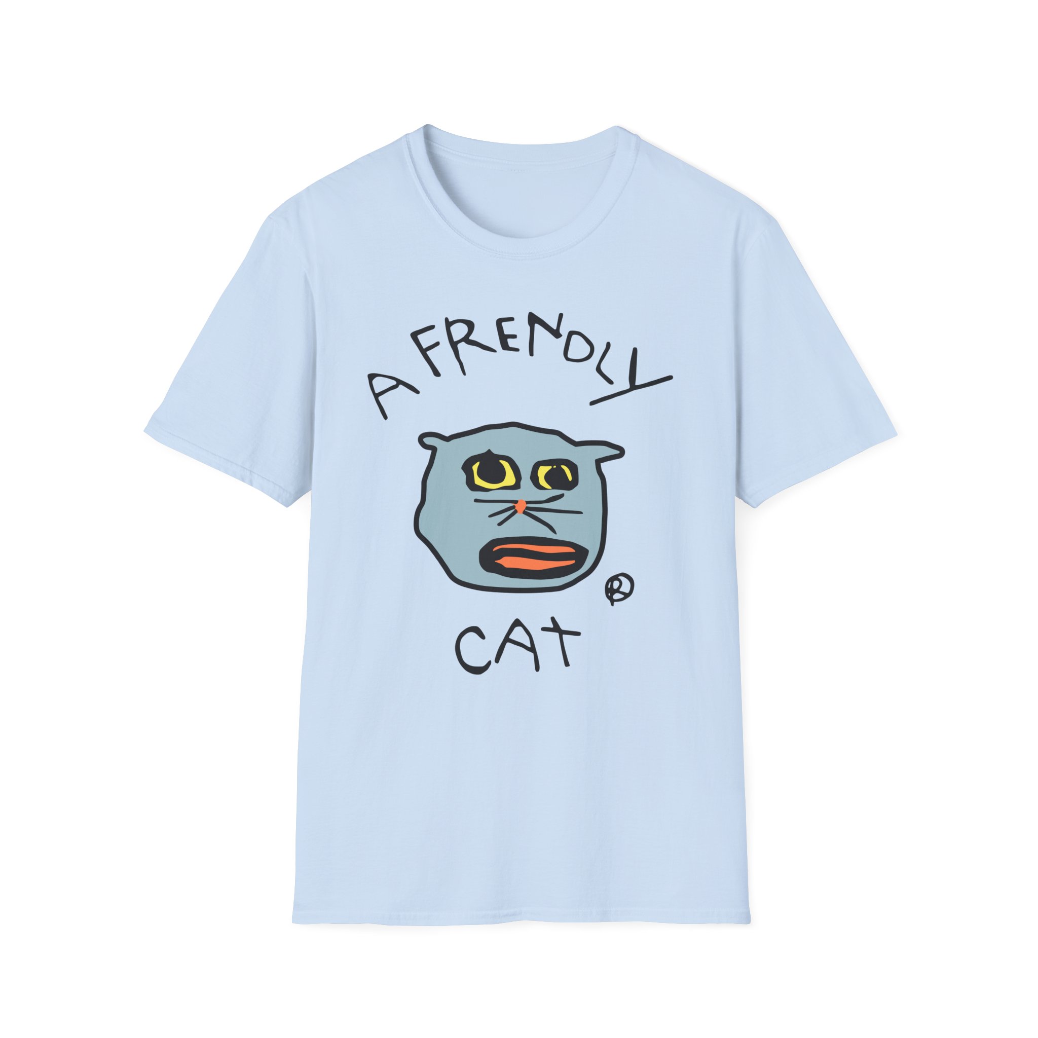 Lirik Just a Frendly Cat Unisex Softstyle T-Shirt