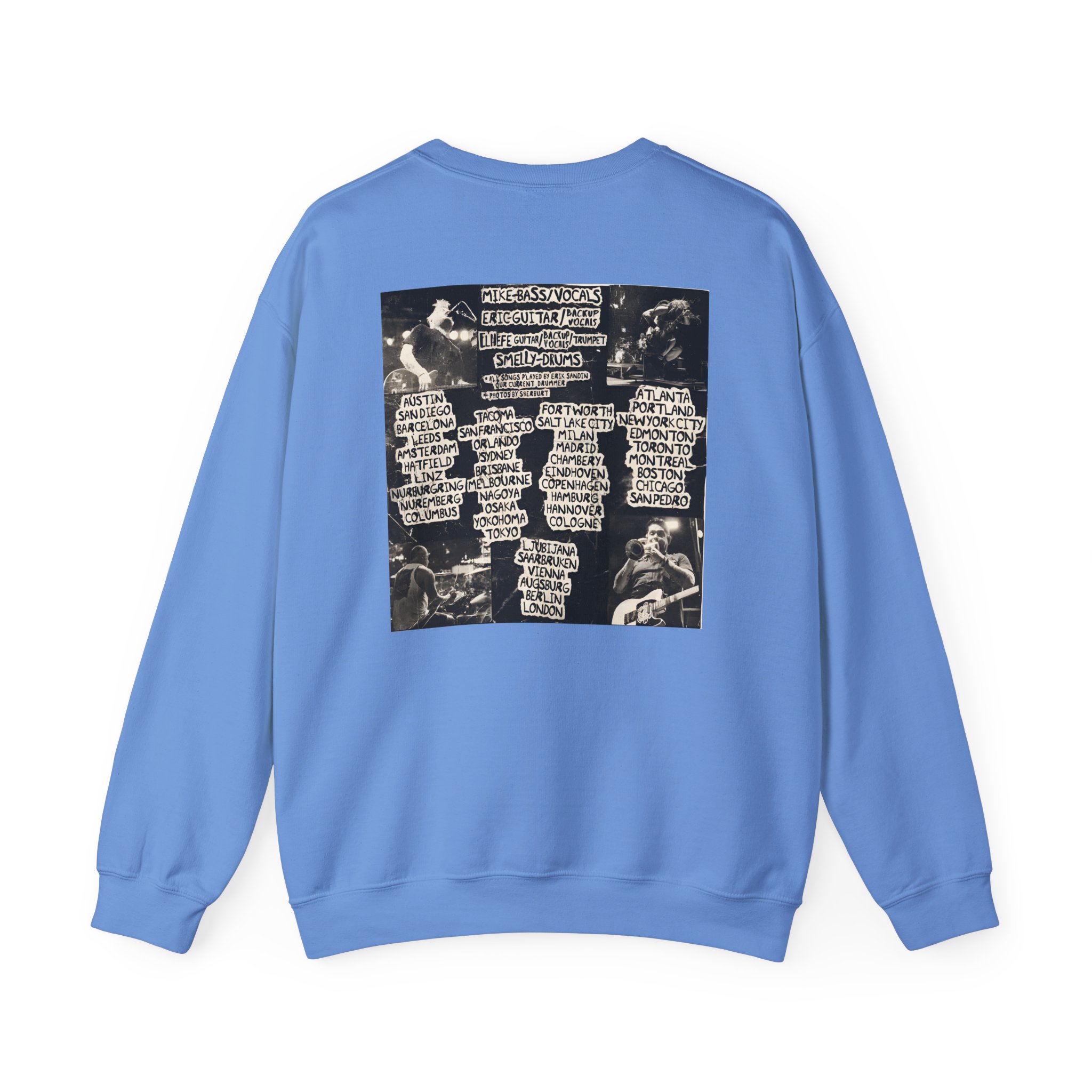 Nofx Og Skull Unisex Heavy Blendâ„¢ Crewneck Sweatshirt
