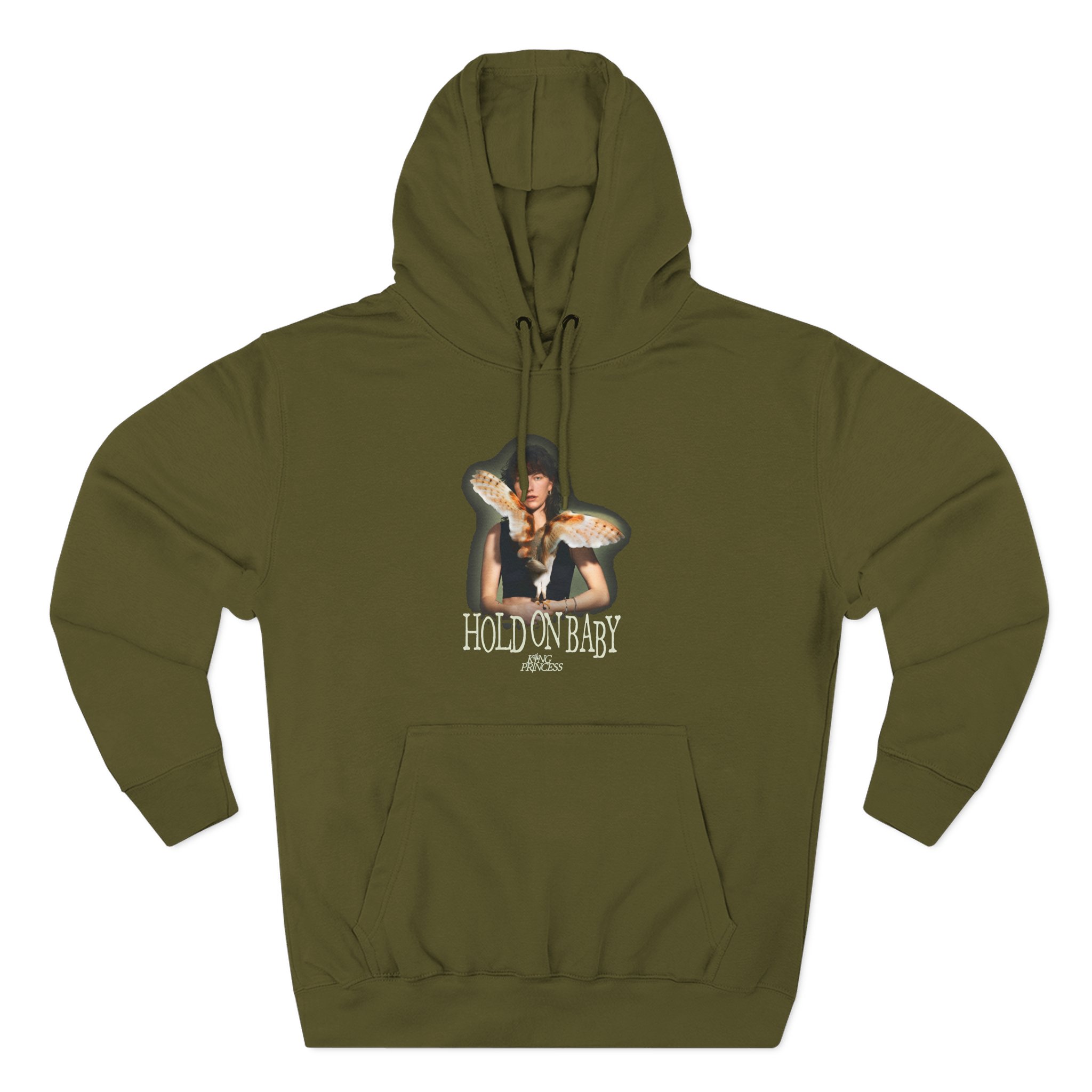 King Princess Hold on Baby Three-Panel Fleece Hoodie