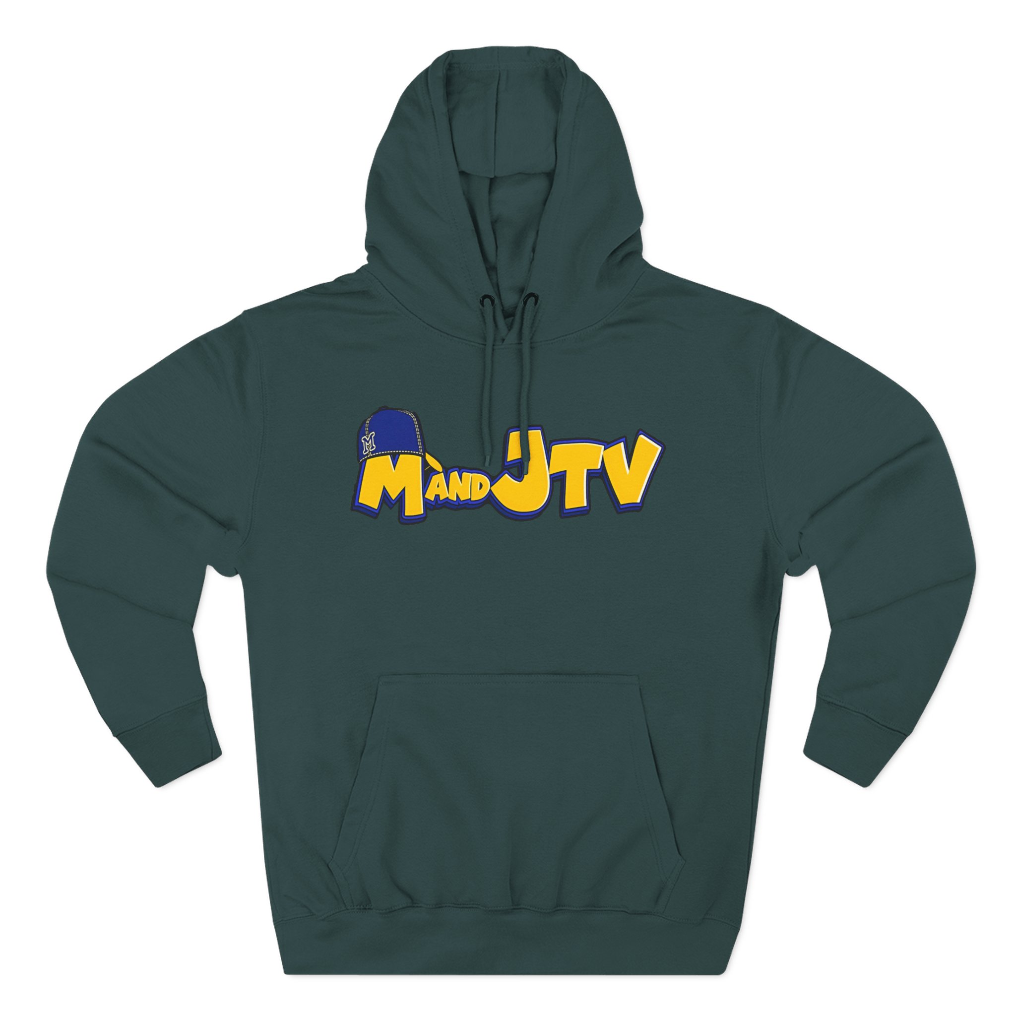 Mandjtv Three-Panel Fleece Hoodie