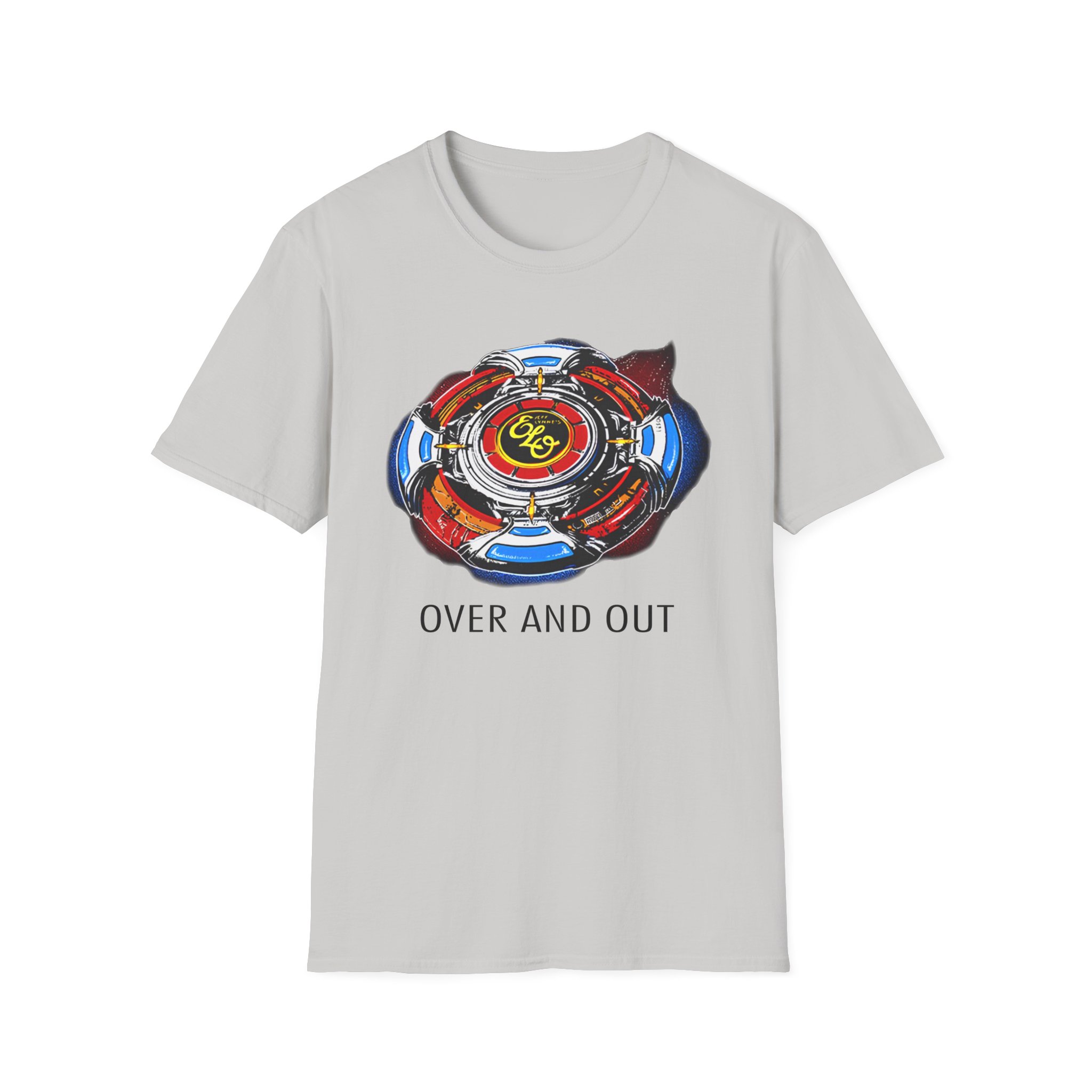 Elo Over and Out Spaceship Unisex Softstyle T-Shirt