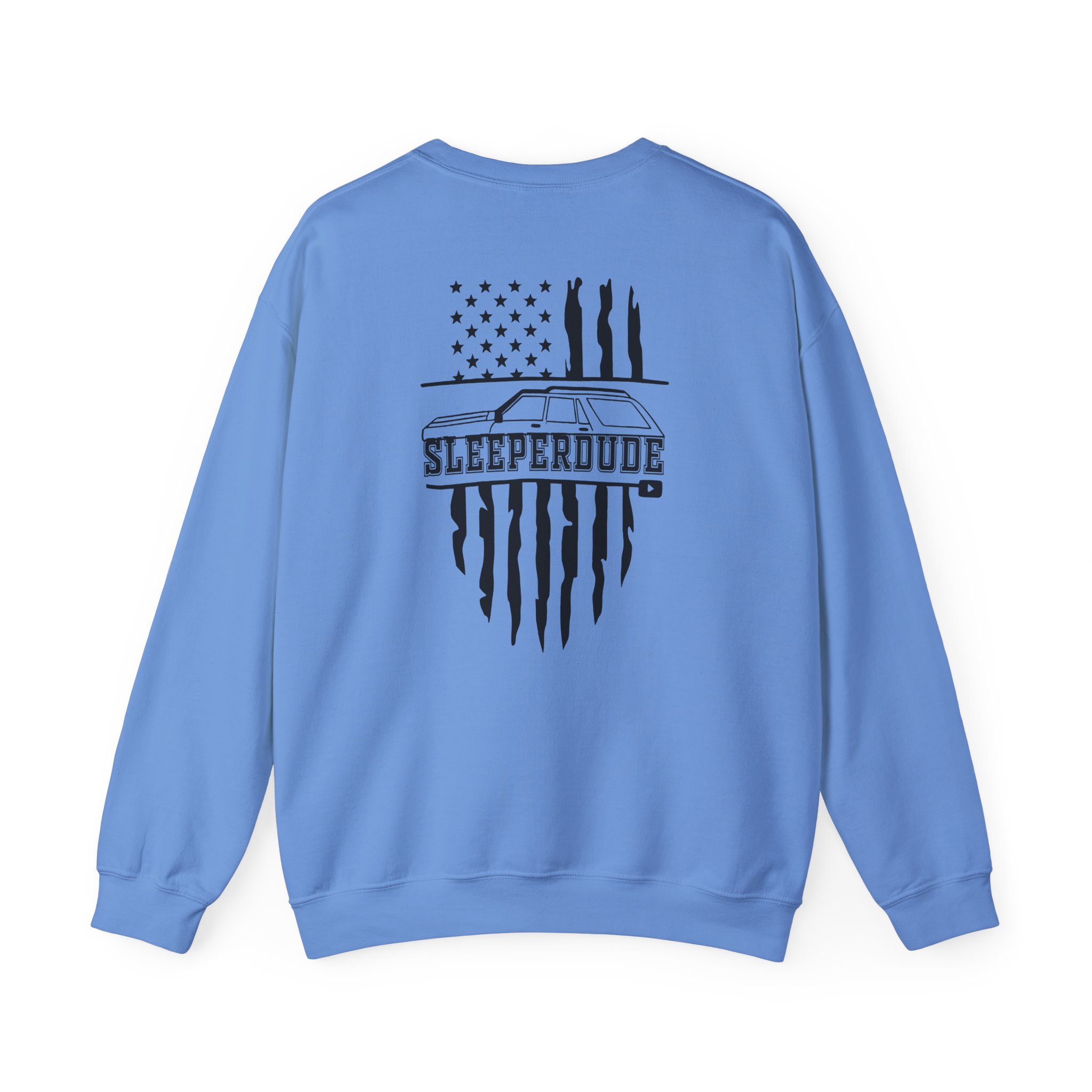 Sleeperdude Military Wagon Unisex Heavy Blendâ„¢ Crewneck Sweatshirt